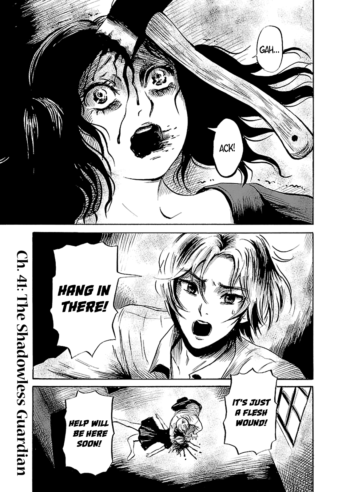 Shibito no Koe o Kiku ga Yoi Chapter 41 page 1 - Chapter 41: The Shadowless Guardian