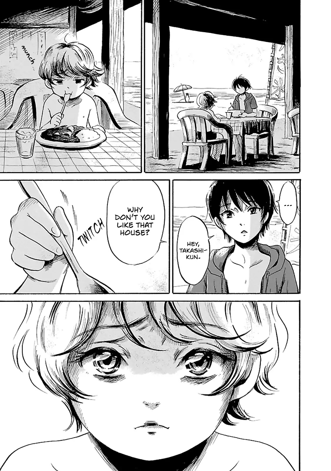 Shibito no Koe o Kiku ga Yoi Chapter 42 page 13 - Chapter 42: The House by the Sea