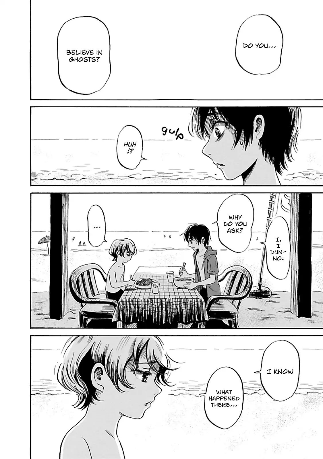 Shibito no Koe o Kiku ga Yoi Chapter 42 page 14 - Chapter 42: The House by the Sea
