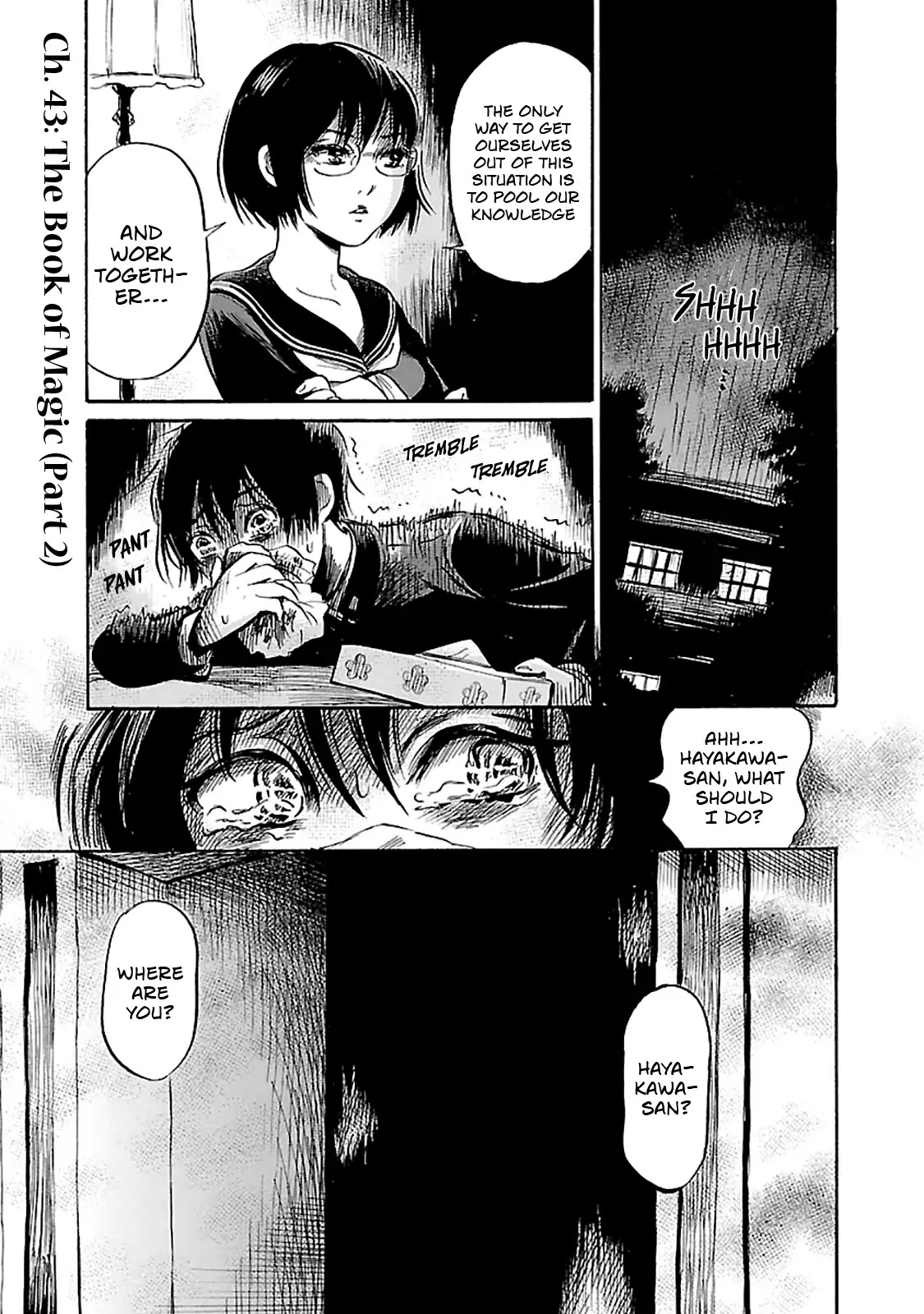 Shibito no Koe o Kiku ga Yoi Chapter 44 page 1 - Chapter 44: The Book of Magic (Part 2)