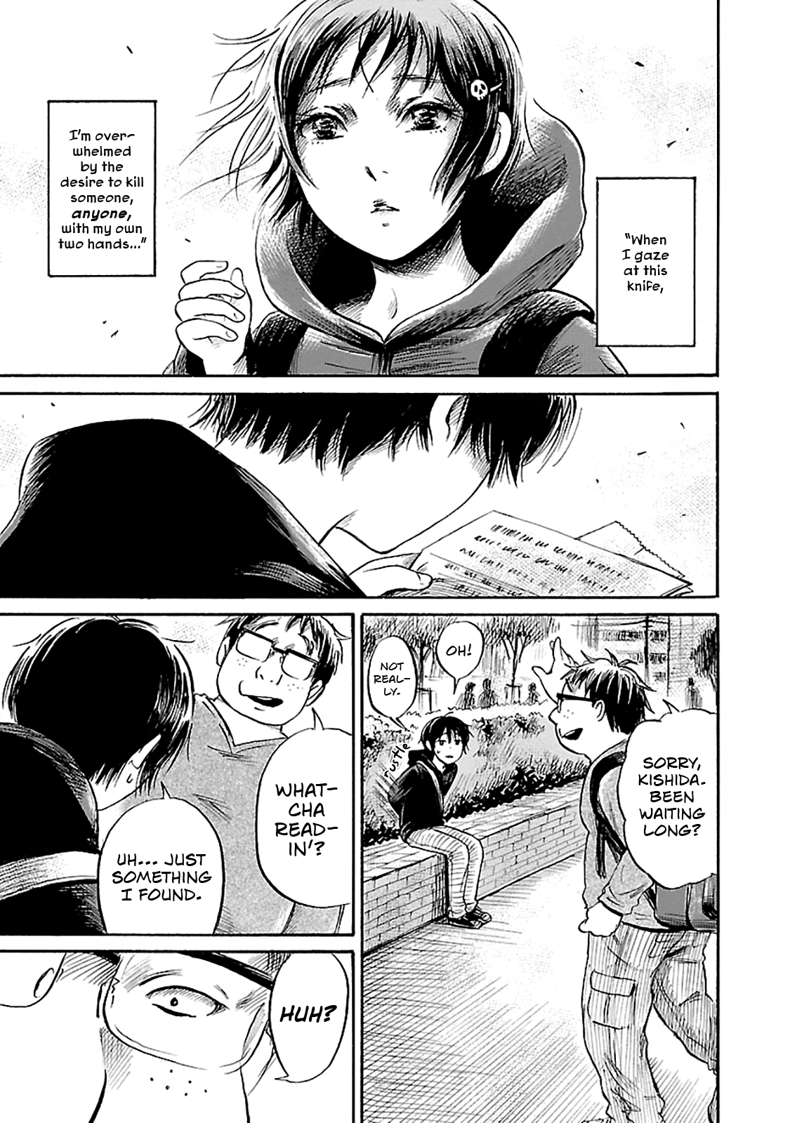Shibito no Koe o Kiku ga Yoi Chapter 45 page 7 - Chapter 45: Ghost Knife
