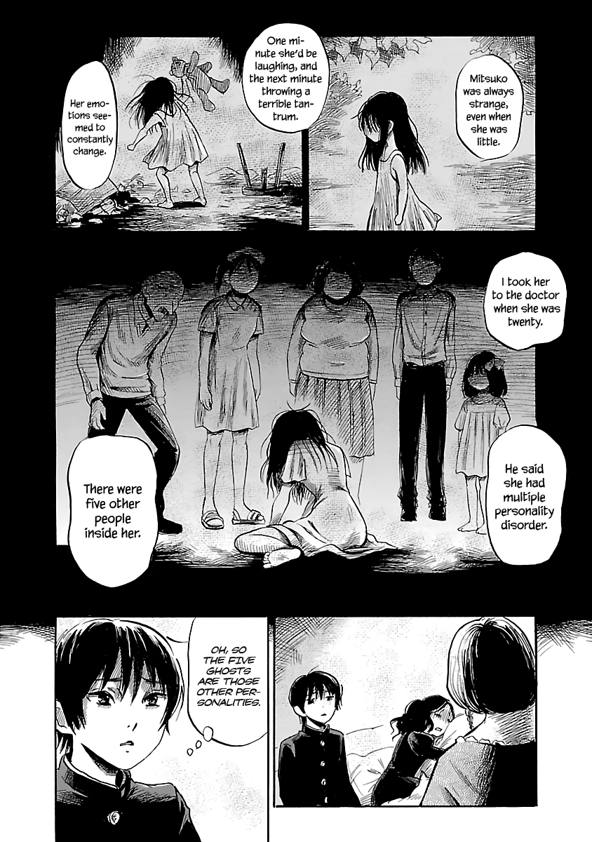 Shibito no Koe o Kiku ga Yoi Chapter 48 page 20 - Chapter 48: The Five Ghosts