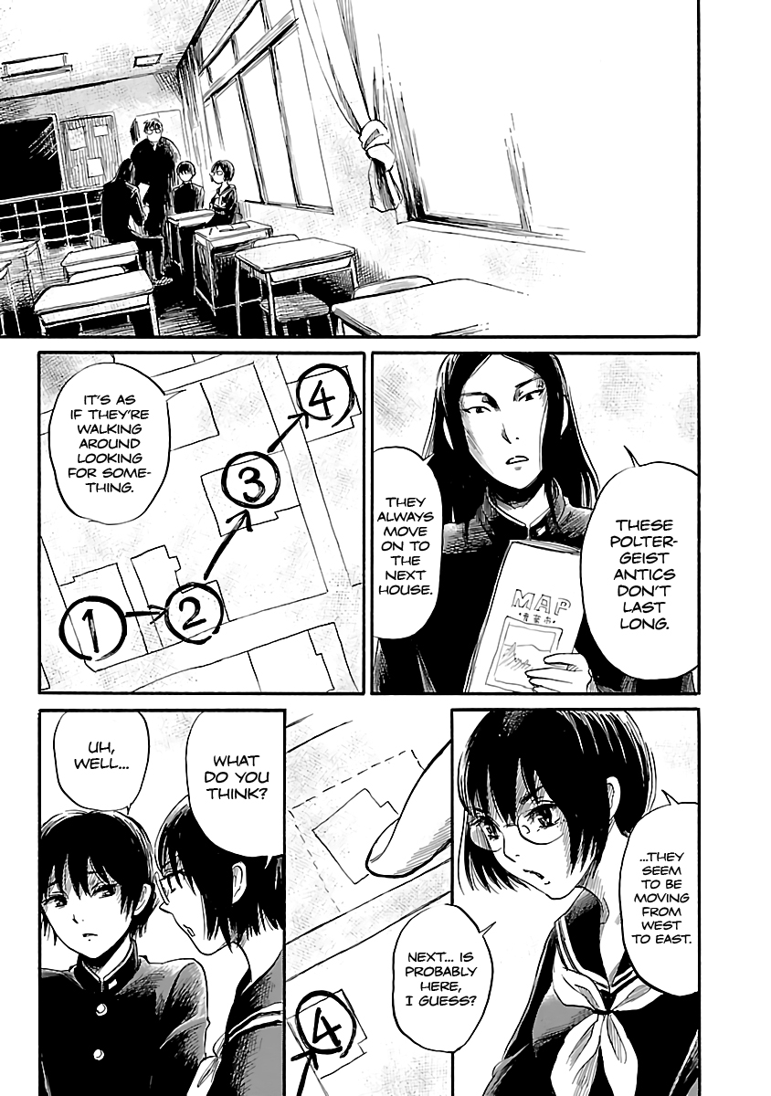 Shibito no Koe o Kiku ga Yoi Chapter 49 page 7 - Chapter 49: Poltergeist New Town