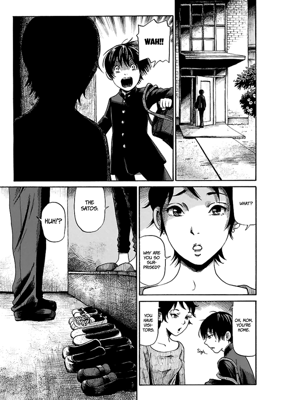 Shibito no Koe o Kiku ga Yoi Chapter 5 page 12 - Chapter 5: The Classmate Who Was There But Not There
