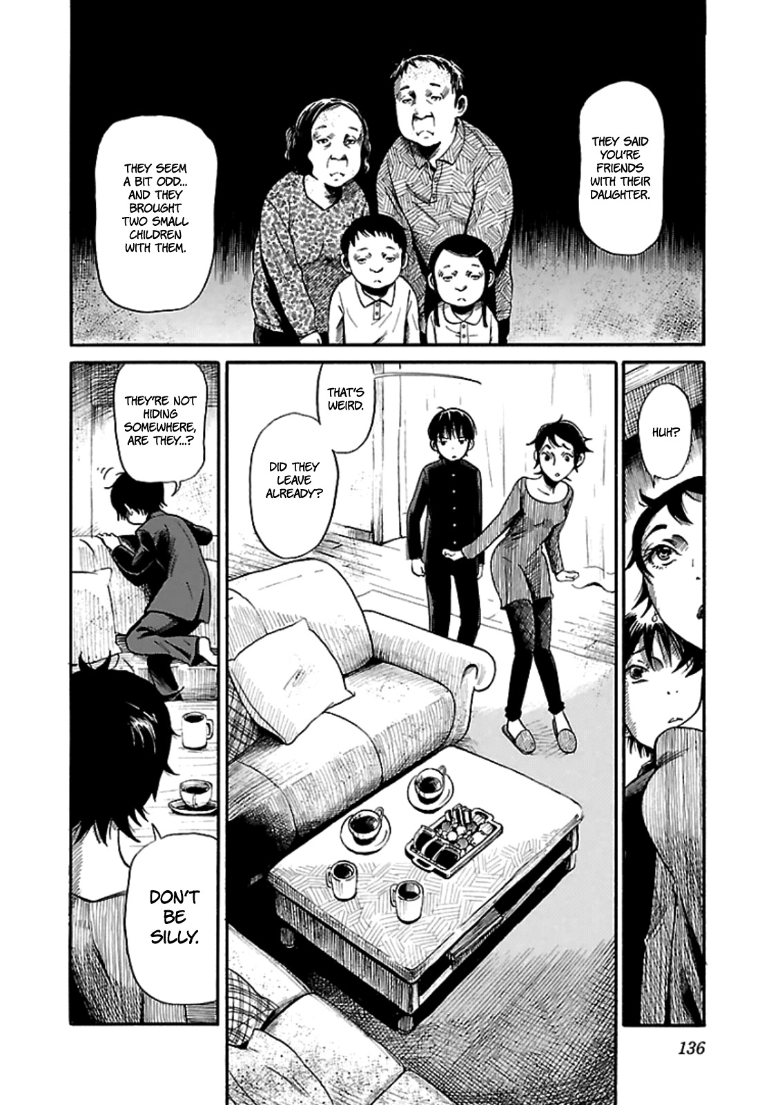 Shibito no Koe o Kiku ga Yoi Chapter 5 page 13 - Chapter 5: The Classmate Who Was There But Not There