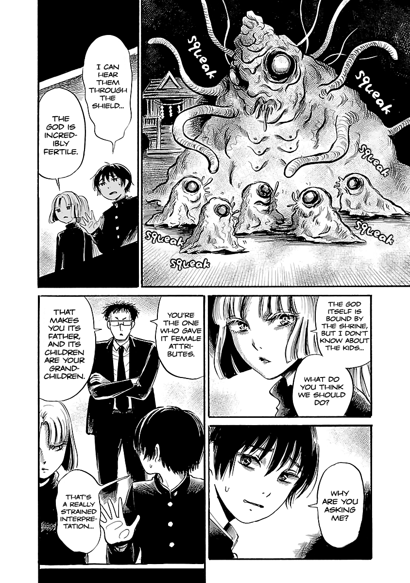 Shibito no Koe o Kiku ga Yoi Chapter 50 page 28 - Chapter 50: The Wild Night of the Gods