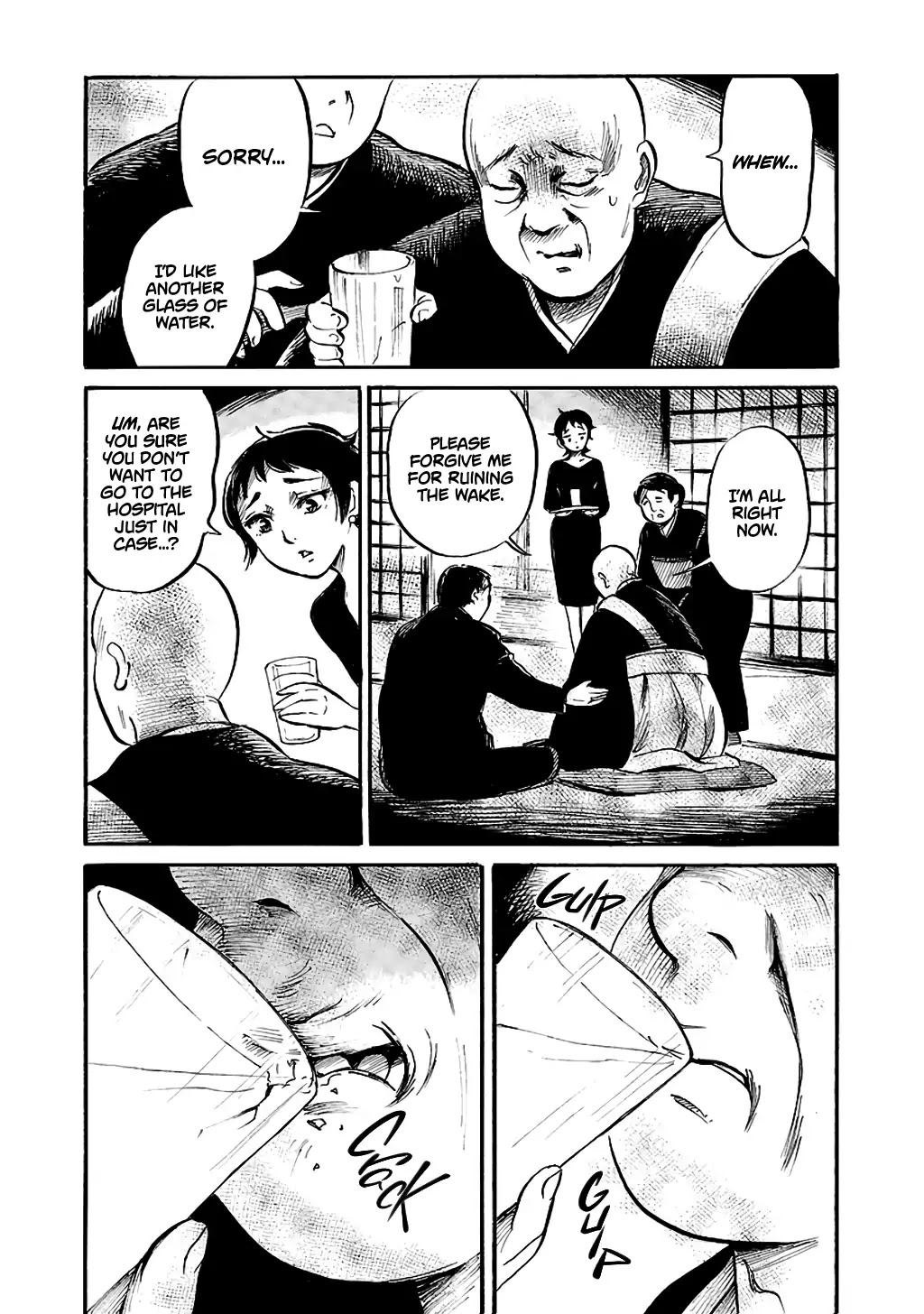 Shibito no Koe o Kiku ga Yoi Chapter 58 page 21 - Chapter 58: At My Great-Grandmother's Wake Part 1