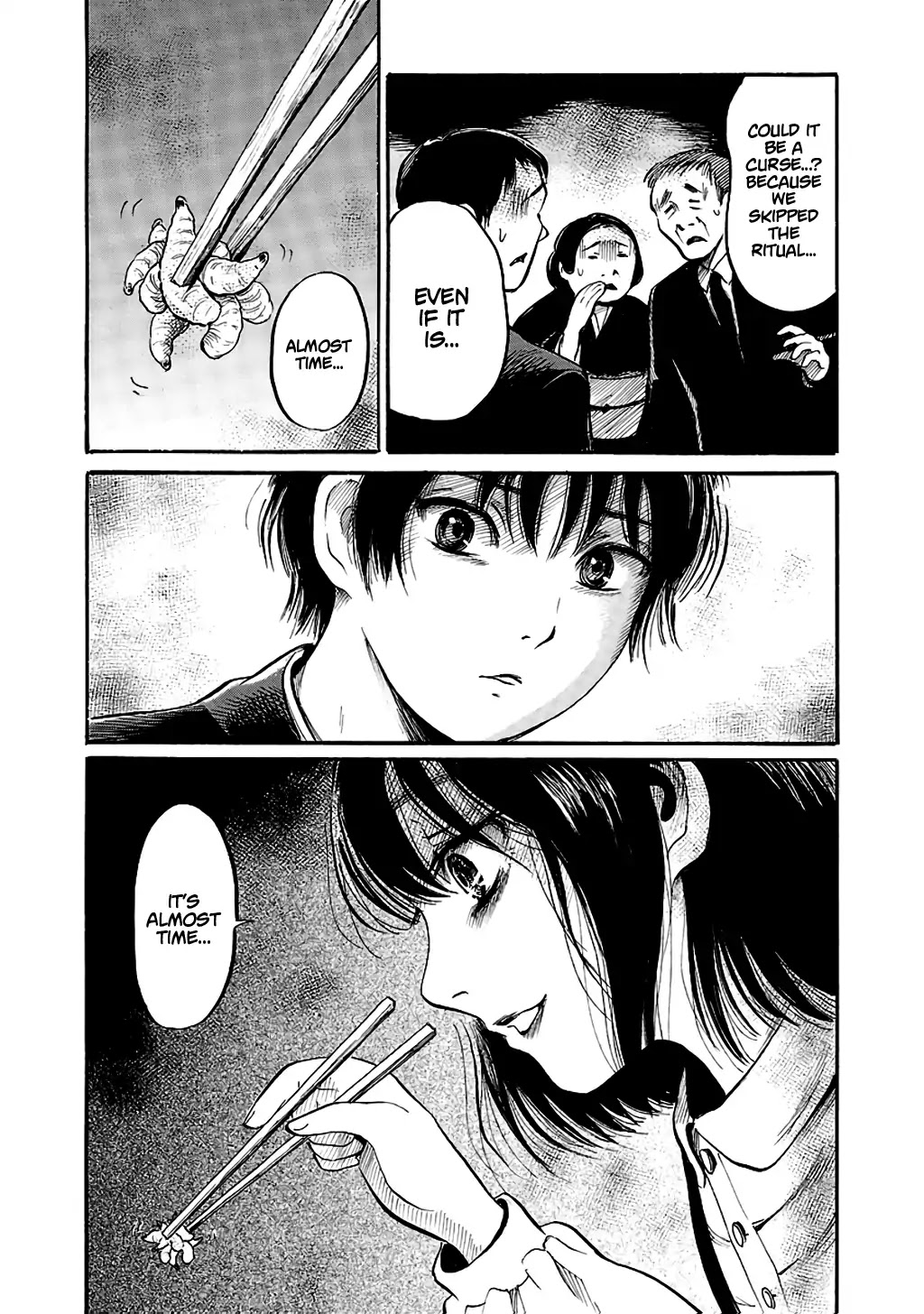 Shibito no Koe o Kiku ga Yoi Chapter 58 page 25 - Chapter 58: At My Great-Grandmother's Wake Part 1
