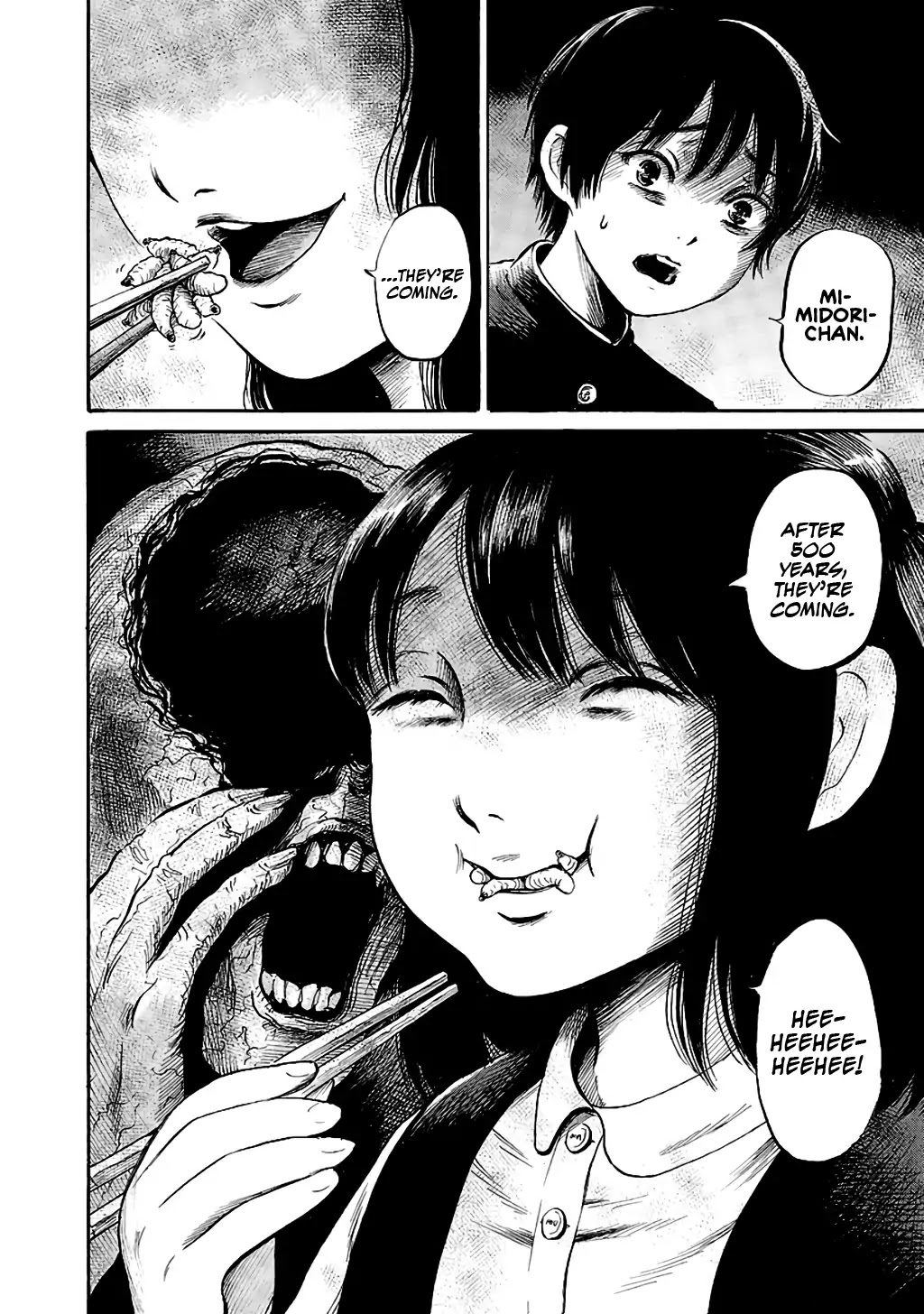 Shibito no Koe o Kiku ga Yoi Chapter 58 page 27 - Chapter 58: At My Great-Grandmother's Wake Part 1