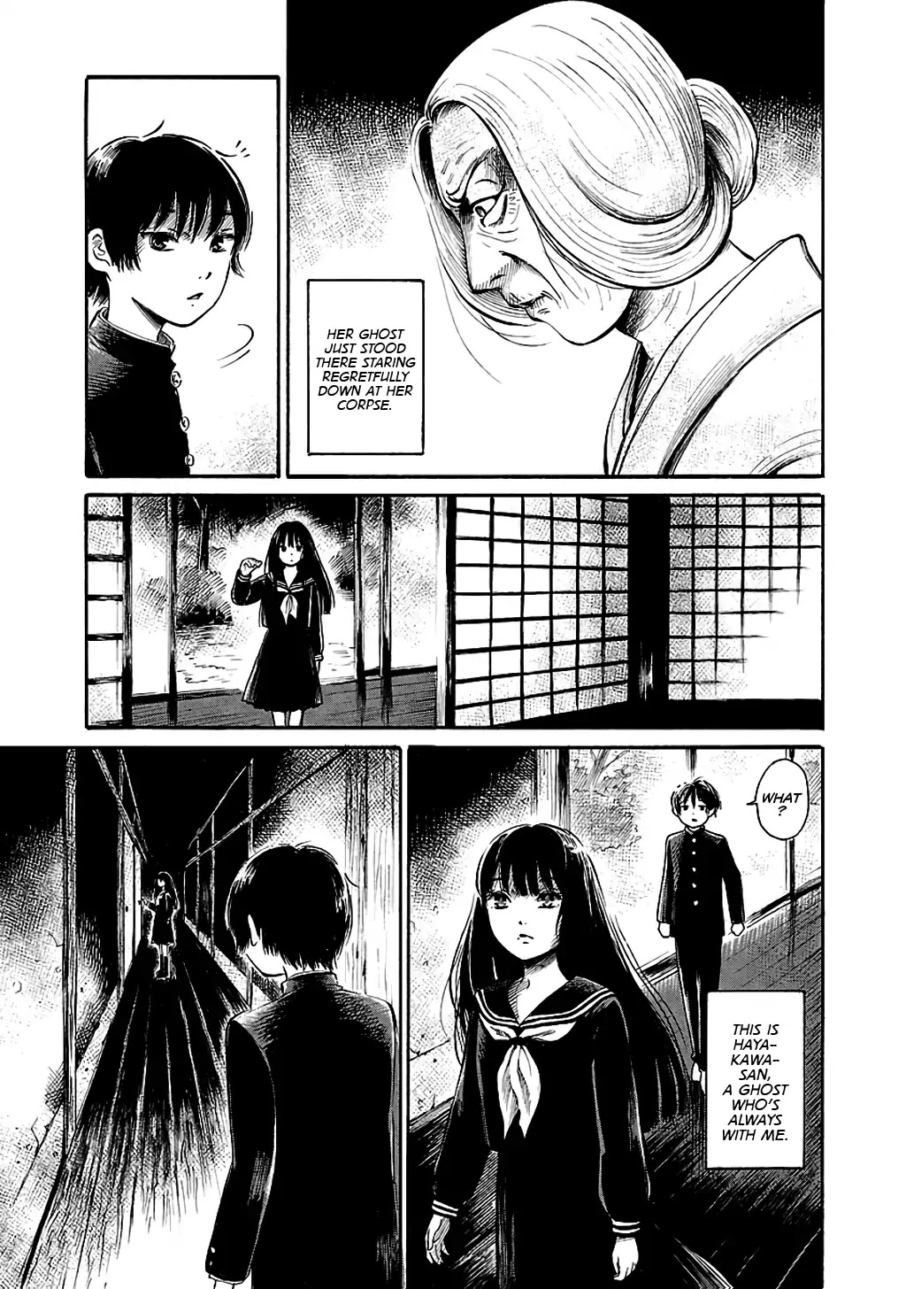Shibito no Koe o Kiku ga Yoi Chapter 58 page 8 - Chapter 58: At My Great-Grandmother's Wake Part 1