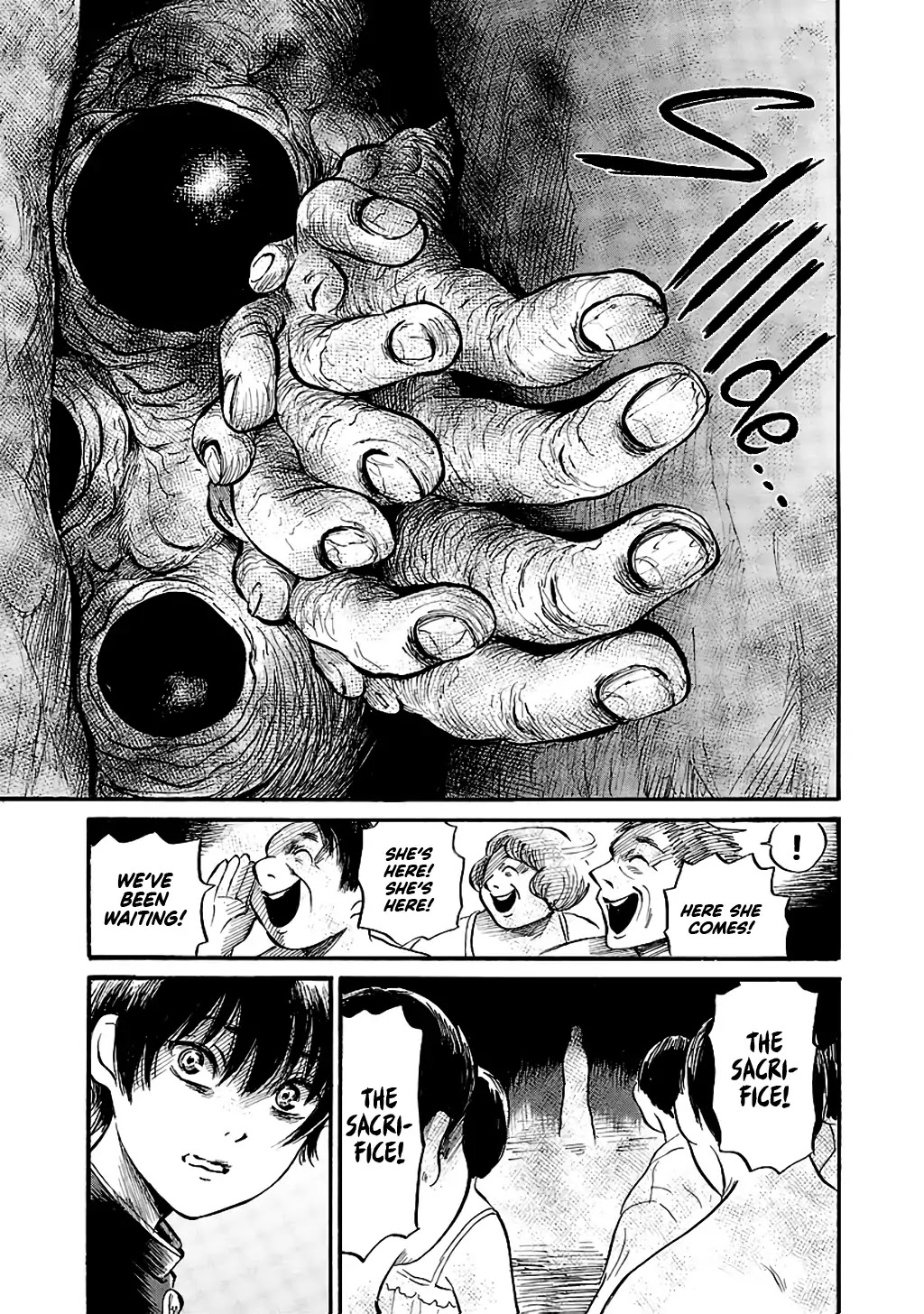 Shibito no Koe o Kiku ga Yoi Chapter 59 page 13 - Chapter 59: At My Great-Grandmother's Wake Part 2