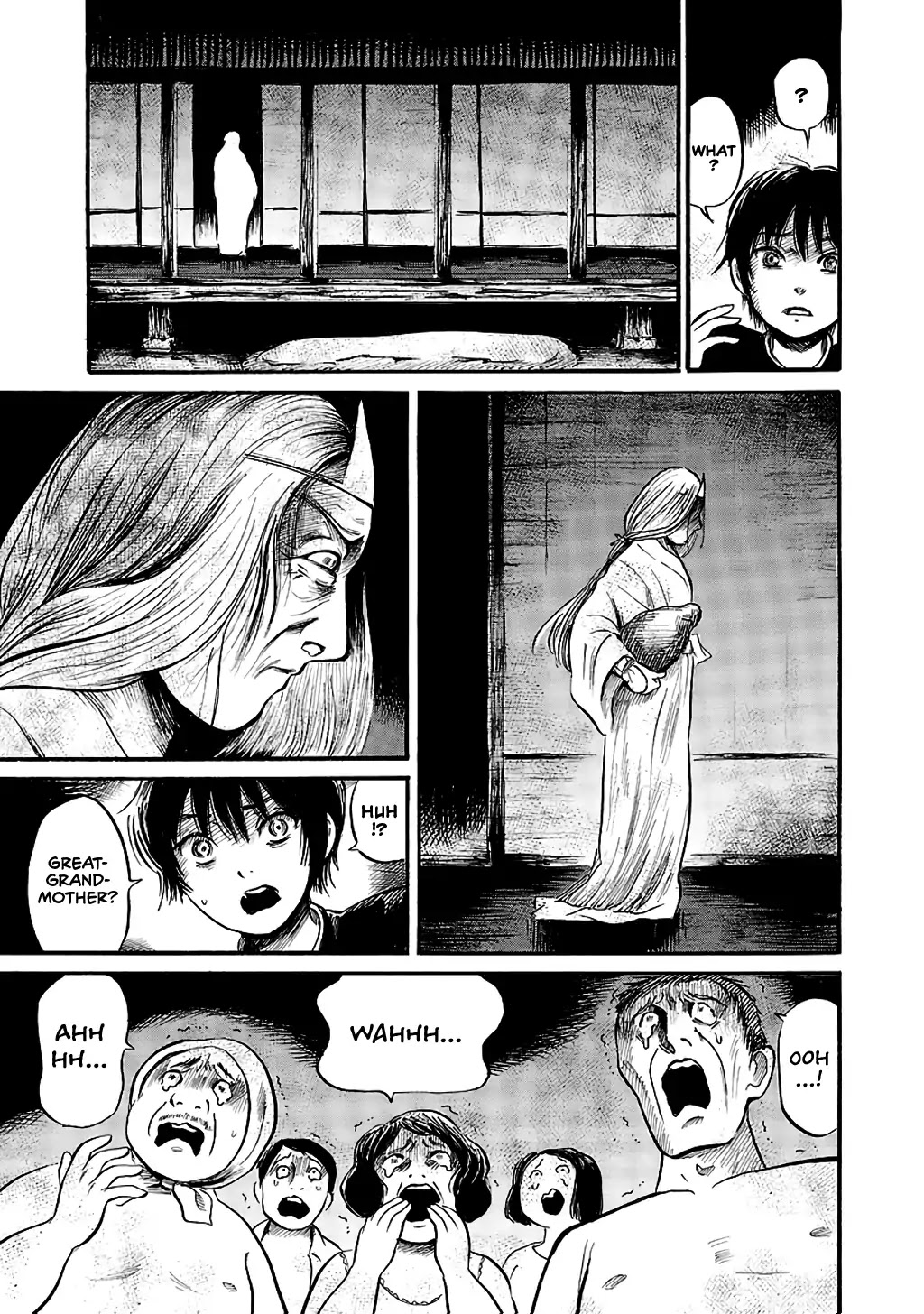 Shibito no Koe o Kiku ga Yoi Chapter 59 page 21 - Chapter 59: At My Great-Grandmother's Wake Part 2