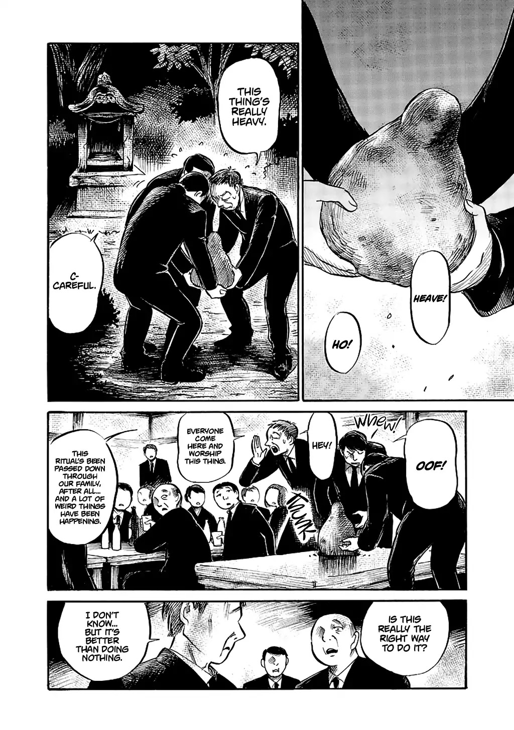Shibito no Koe o Kiku ga Yoi Chapter 59 page 4 - Chapter 59: At My Great-Grandmother's Wake Part 2