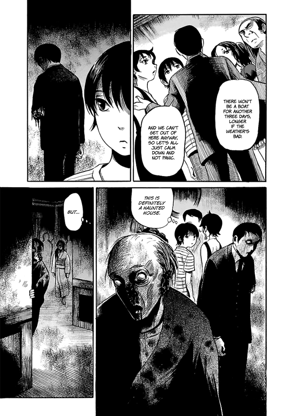 Shibito no Koe o Kiku ga Yoi Chapter 6 page 7 - Chapter 6: The Tragedy of Kugisawa Mansion