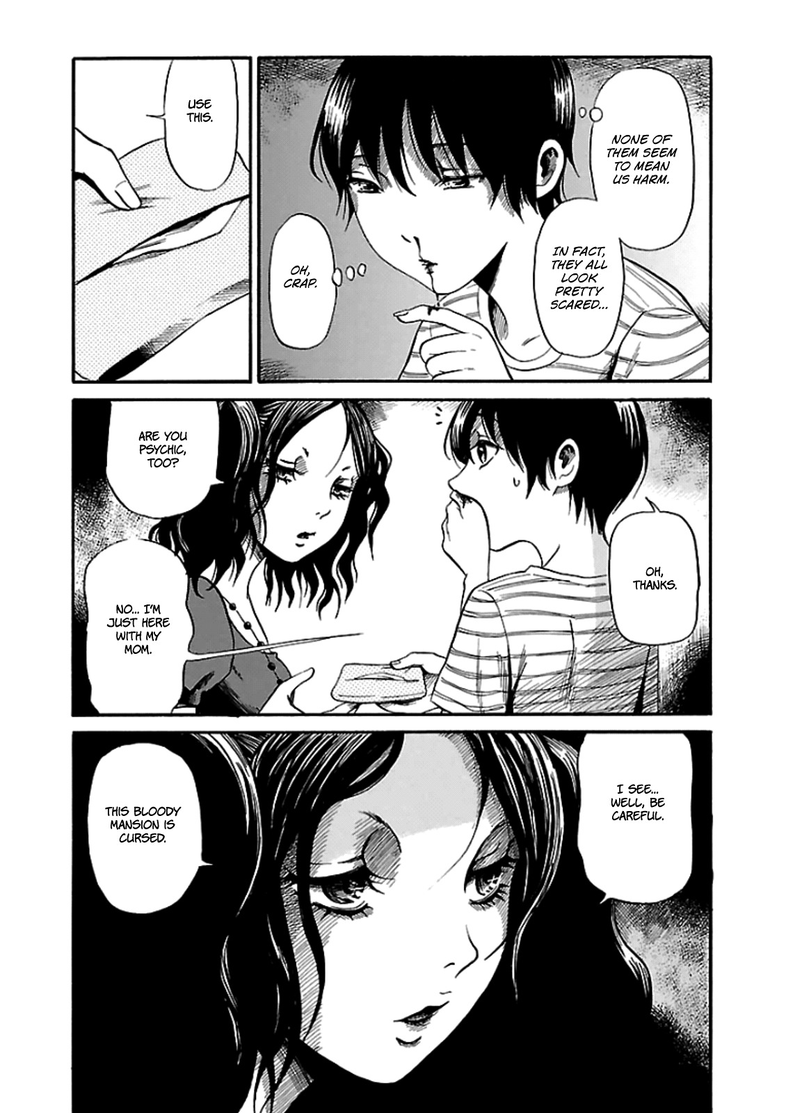 Shibito no Koe o Kiku ga Yoi Chapter 6 page 8 - Chapter 6: The Tragedy of Kugisawa Mansion