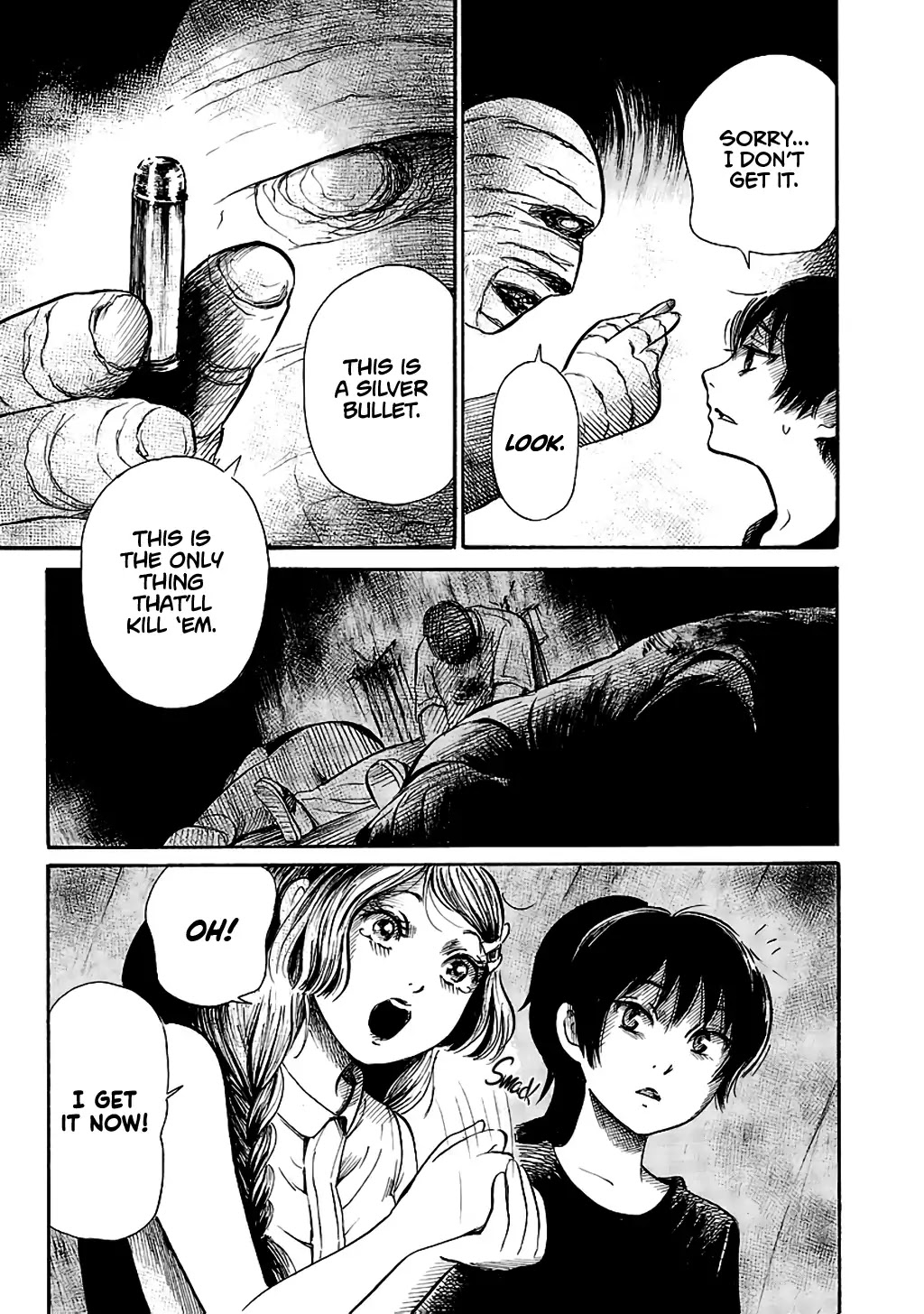 Shibito no Koe o Kiku ga Yoi Chapter 61 page 17 - Chapter 61: Night Crawler
