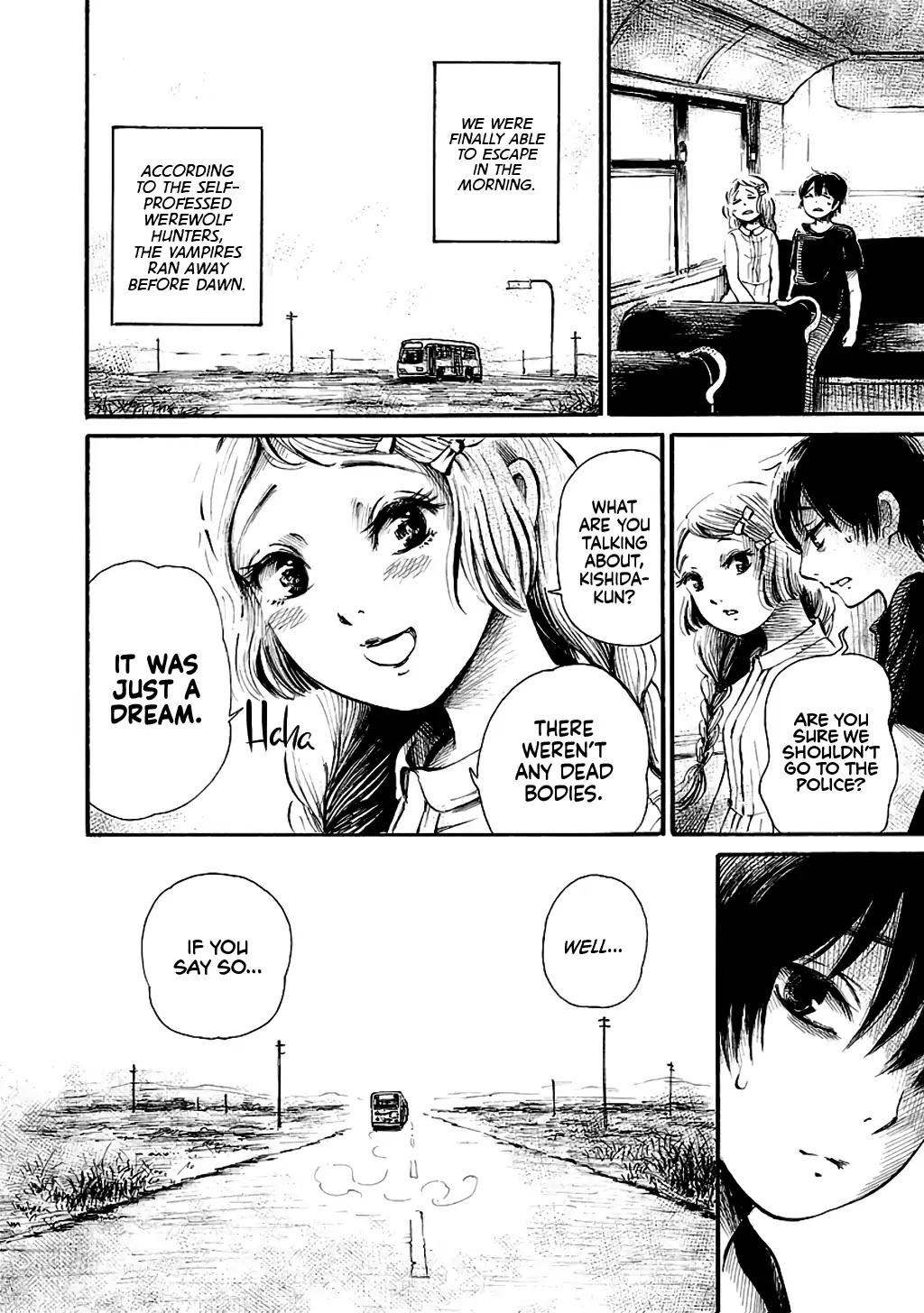 Shibito no Koe o Kiku ga Yoi Chapter 61 page 28 - Chapter 61: Night Crawler