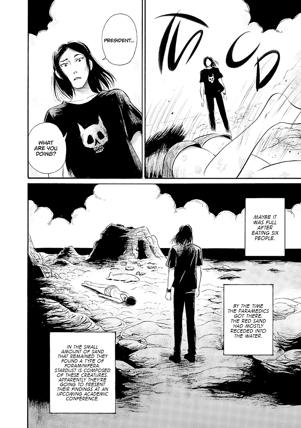 Shibito no Koe o Kiku ga Yoi Chapter 62 page 30 - Chapter 62: Legend of the Red Sand