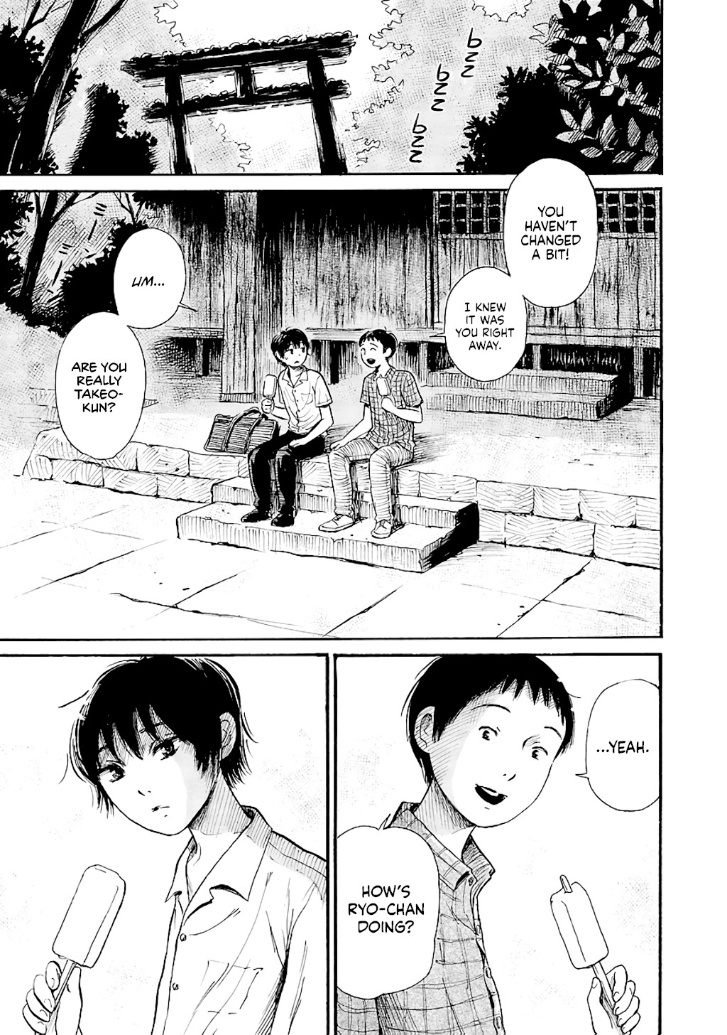 Shibito no Koe o Kiku ga Yoi Chapter 63 page 3 - Chapter 63: Takeo's World
