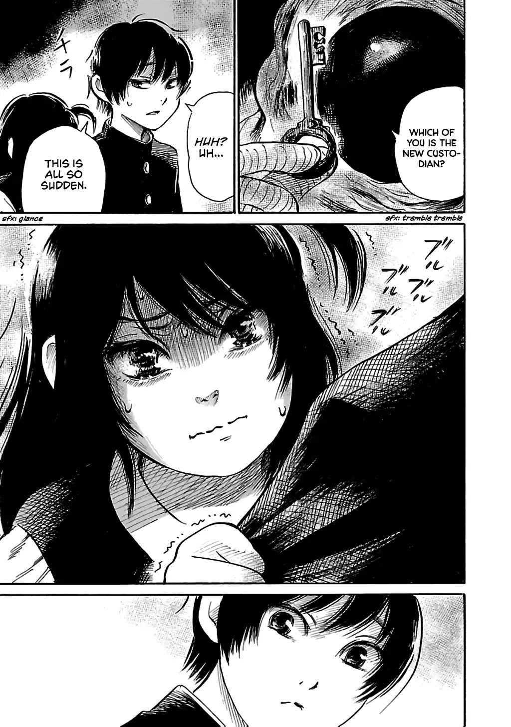 Shibito no Koe o Kiku ga Yoi Chapter 65 page 27 - Chapter 65: The Locked Storeroom