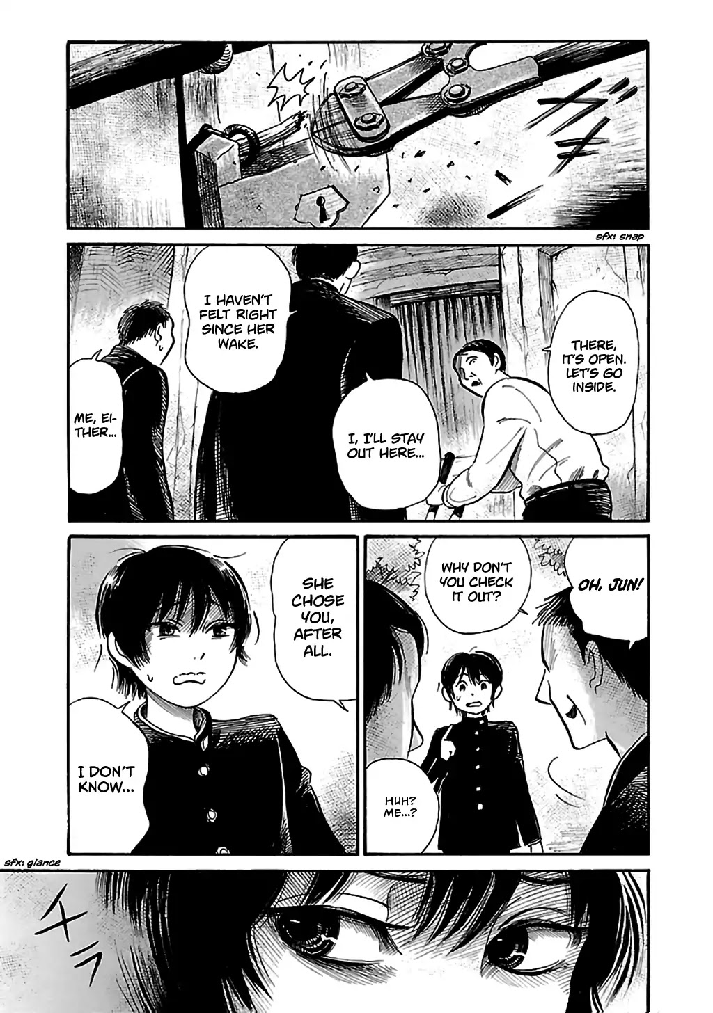Shibito no Koe o Kiku ga Yoi Chapter 65 page 3 - Chapter 65: The Locked Storeroom