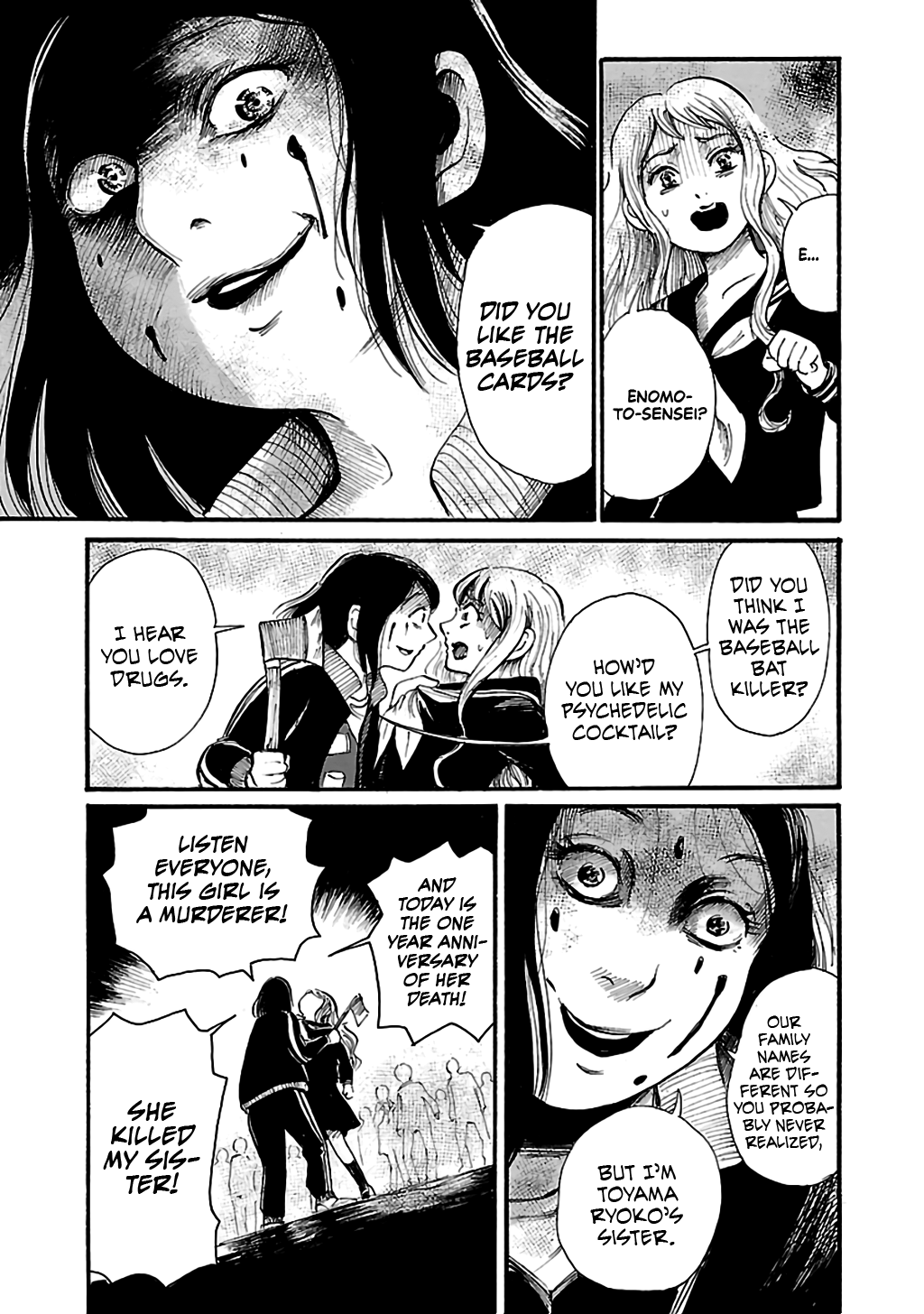 Shibito no Koe o Kiku ga Yoi Chapter 68 page 15 - Chapter 68: My Bloody Night Game Part 3