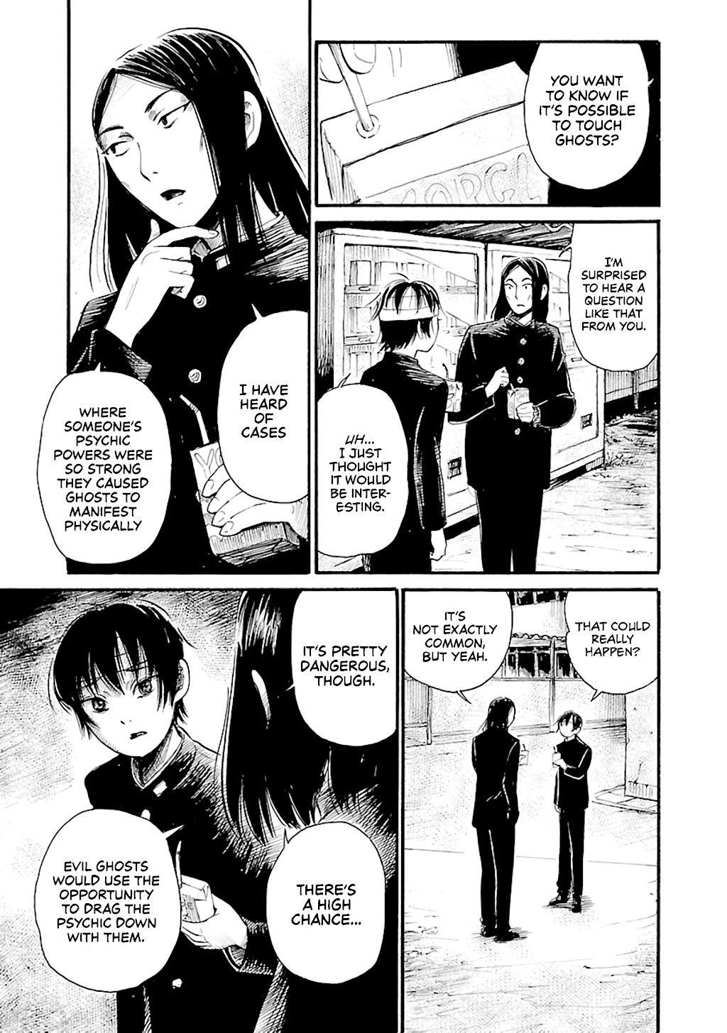 Shibito no Koe o Kiku ga Yoi Chapter 69 page 11 - Chapter 69: To Touch a Ghost