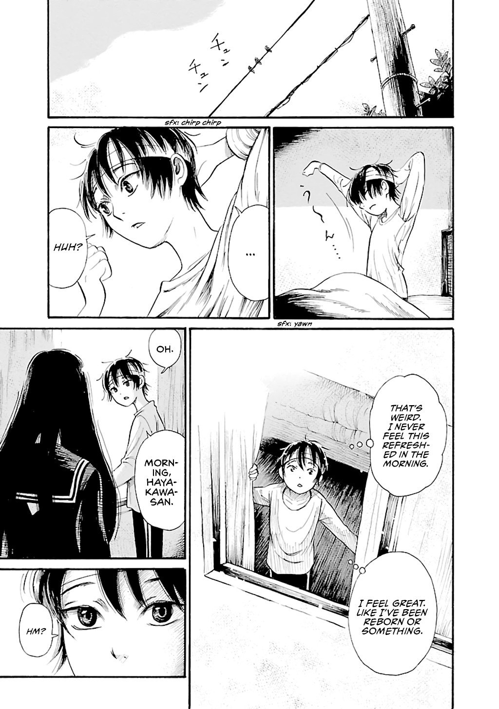 Shibito no Koe o Kiku ga Yoi Chapter 69 page 3 - Chapter 69: To Touch a Ghost