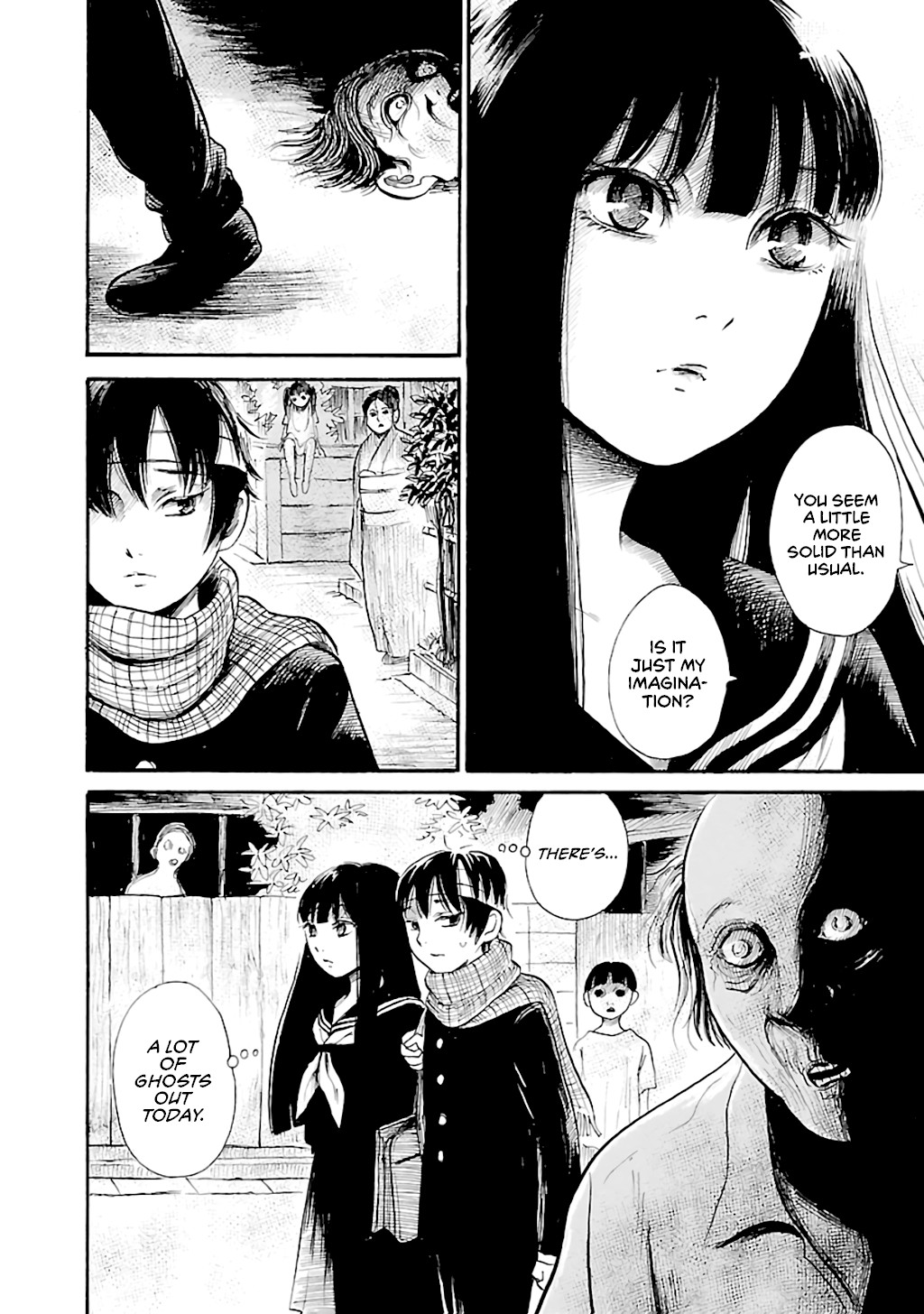 Shibito no Koe o Kiku ga Yoi Chapter 69 page 4 - Chapter 69: To Touch a Ghost