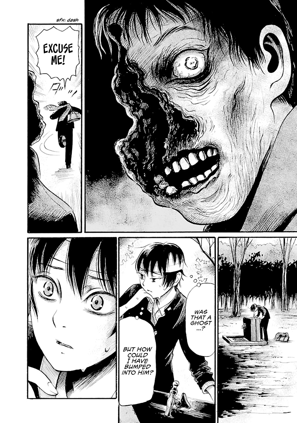 Shibito no Koe o Kiku ga Yoi Chapter 69 page 6 - Chapter 69: To Touch a Ghost