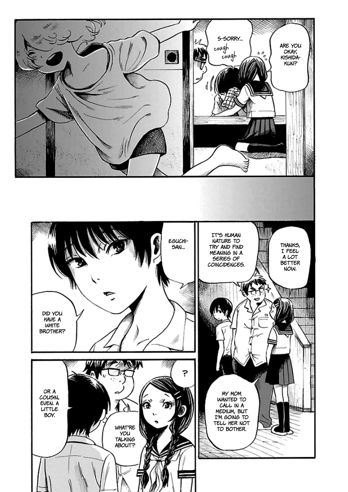 Shibito no Koe o Kiku ga Yoi Chapter 7 page 8 - Chapter 7: The Cherubic Ghost