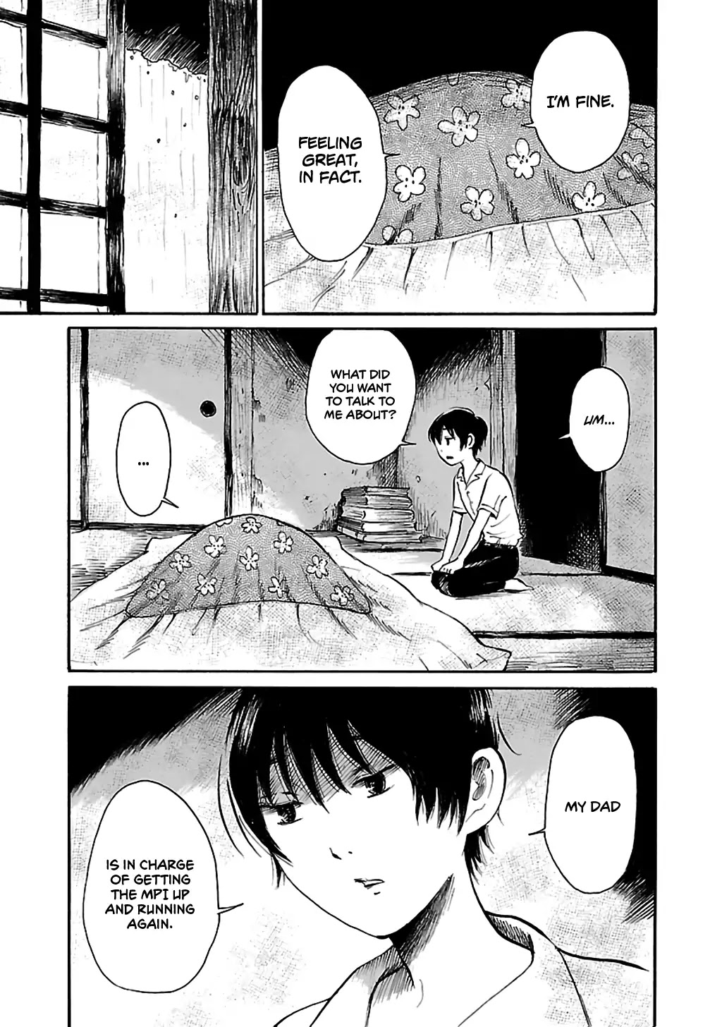 Shibito no Koe o Kiku ga Yoi Chapter 72 page 13 - Chapter 72: Karogawa Juzaburo's Dream
