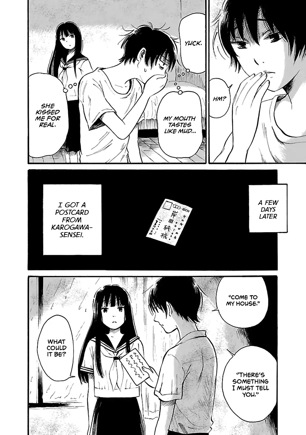 Shibito no Koe o Kiku ga Yoi Chapter 72 page 8 - Chapter 72: Karogawa Juzaburo's Dream