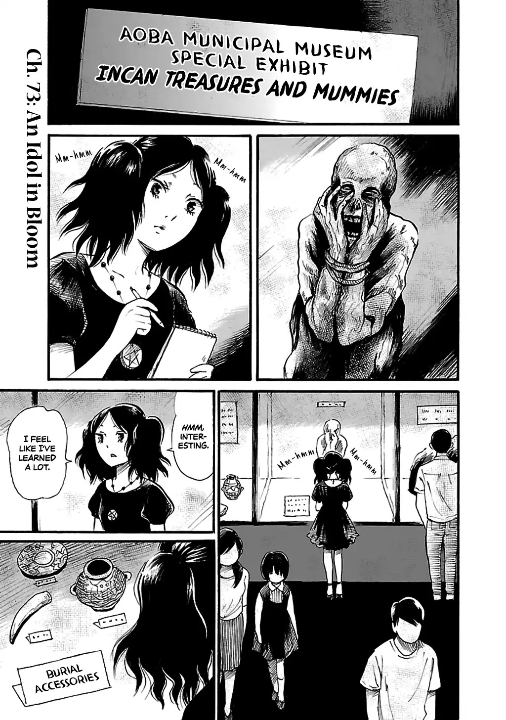 Shibito no Koe o Kiku ga Yoi Chapter 73 page 1 - Chapter 73: An Idol in Bloom