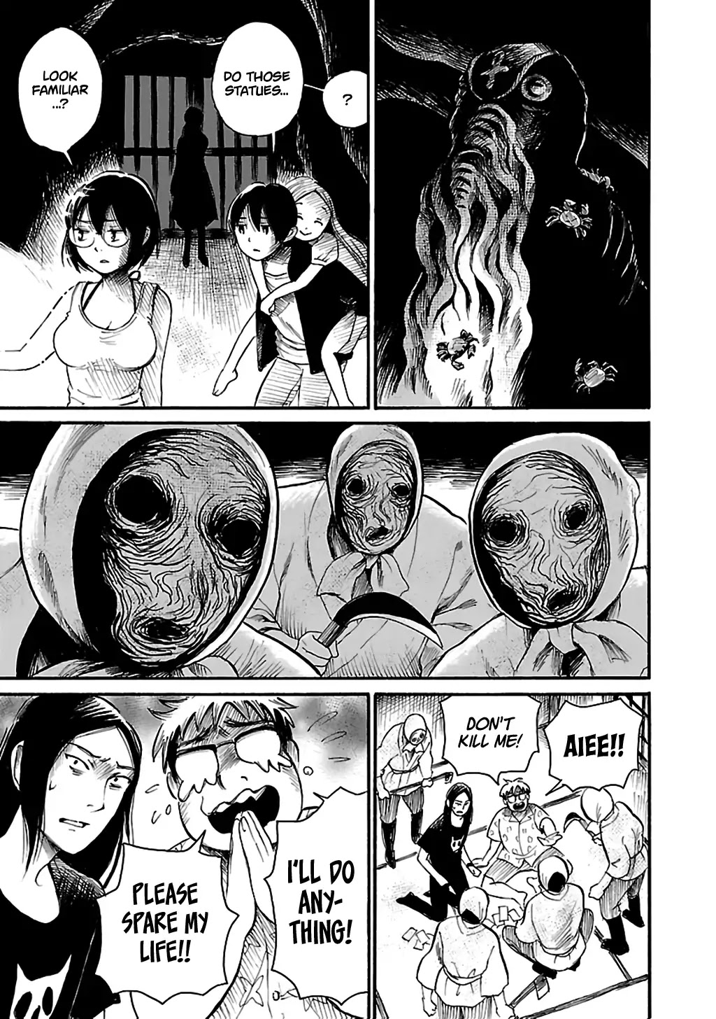 Shibito no Koe o Kiku ga Yoi Chapter 75 page 7 - Chapter 75: The Occult Club's Last Summer Part 2