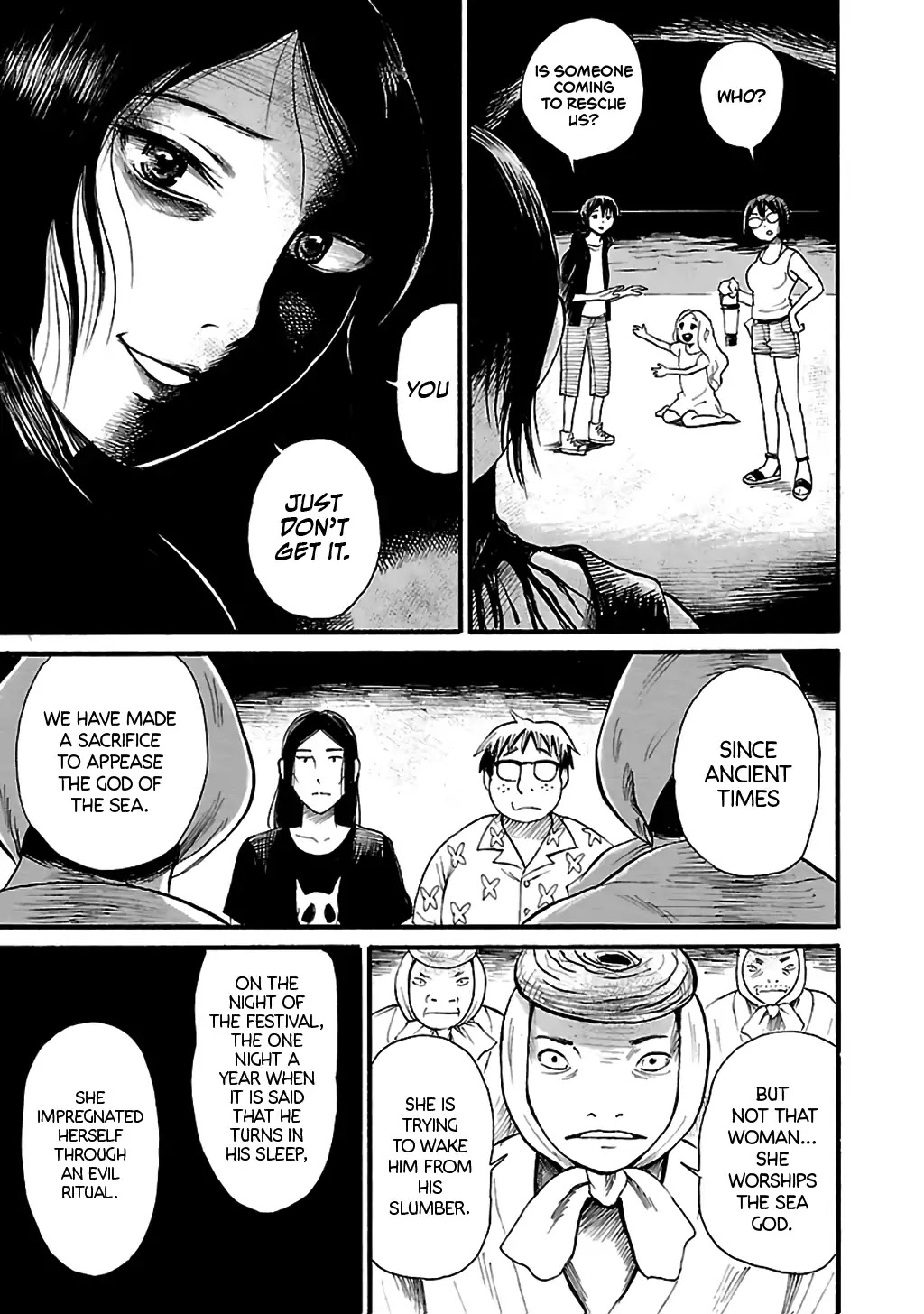 Shibito no Koe o Kiku ga Yoi Chapter 75 page 9 - Chapter 75: The Occult Club's Last Summer Part 2