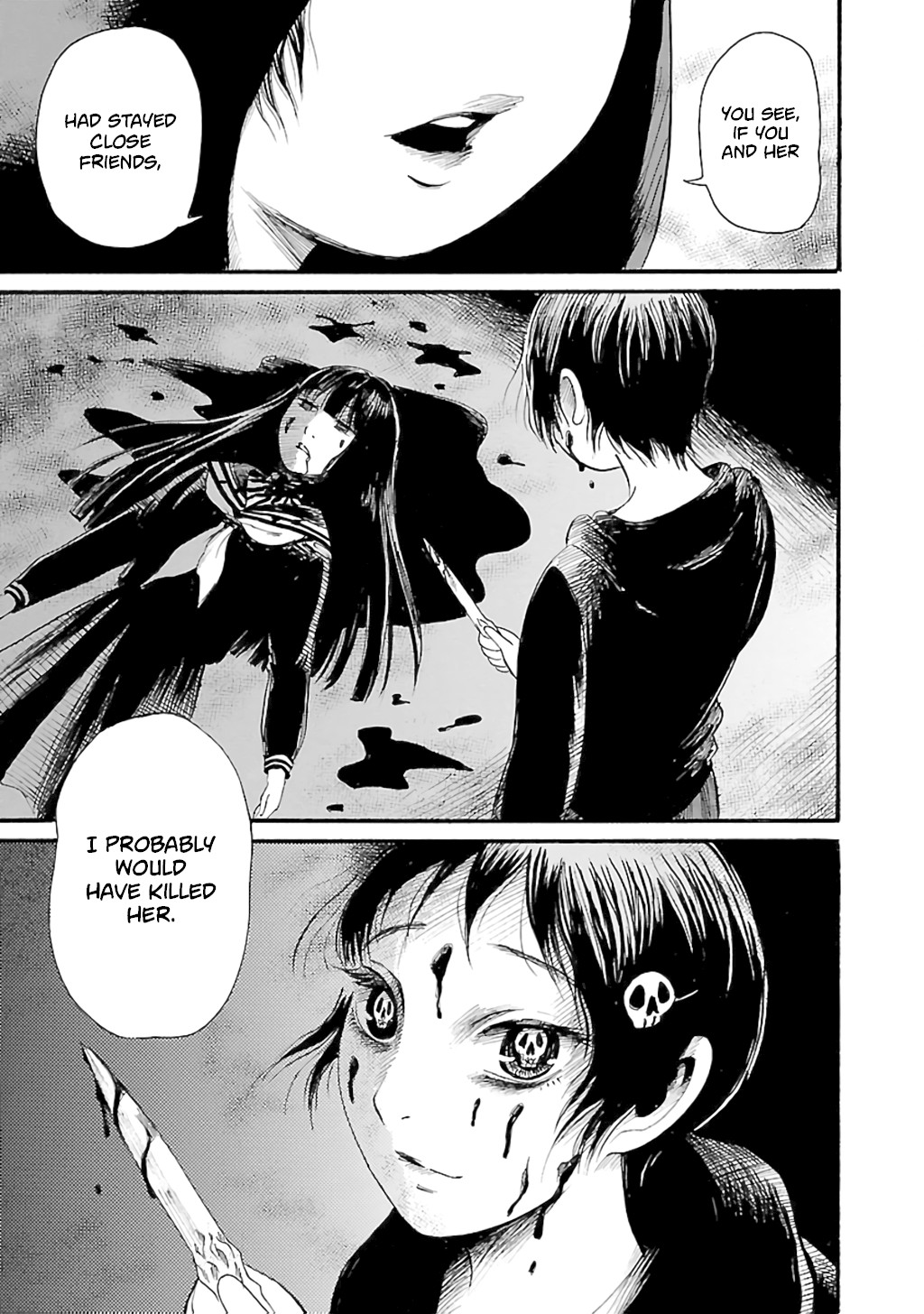 Shibito no Koe o Kiku ga Yoi Chapter 77 page 17 - Chapter 77: Aoba Apocalypse Part 2