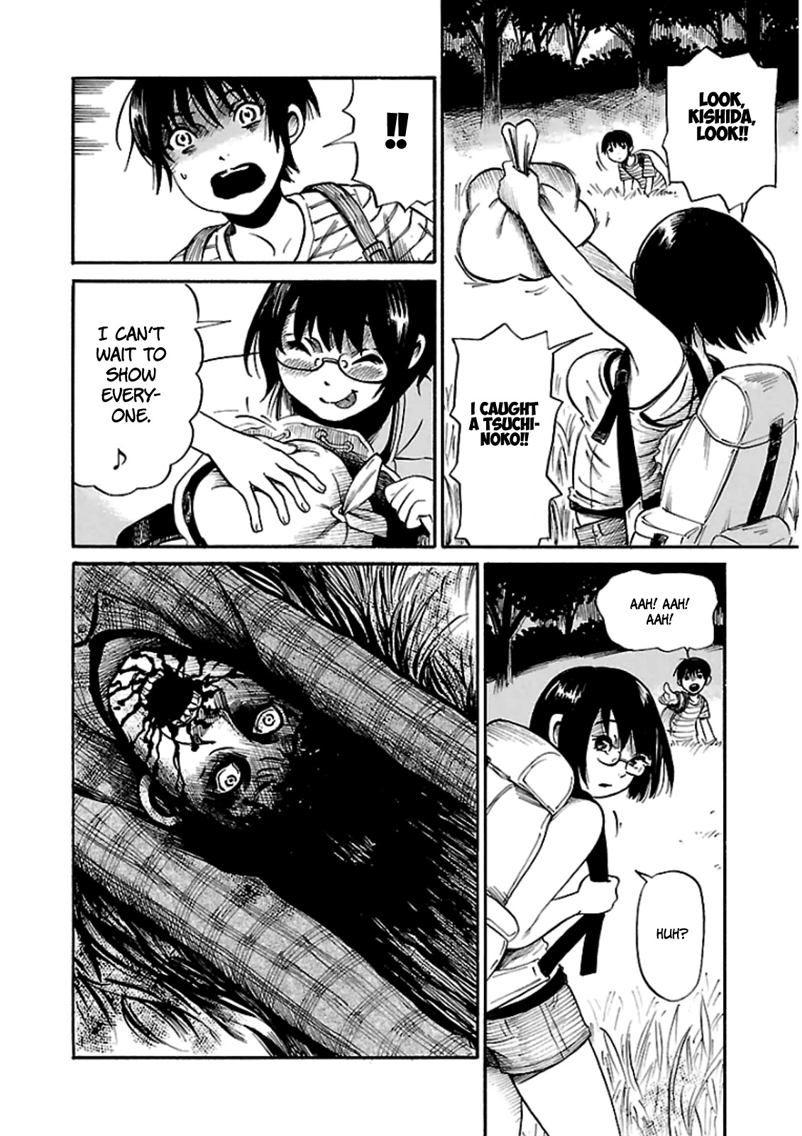 Shibito no Koe o Kiku ga Yoi Chapter 8 page 10 - Chapter 8: Capture the Tsuchinoko on Mt. Urakami!