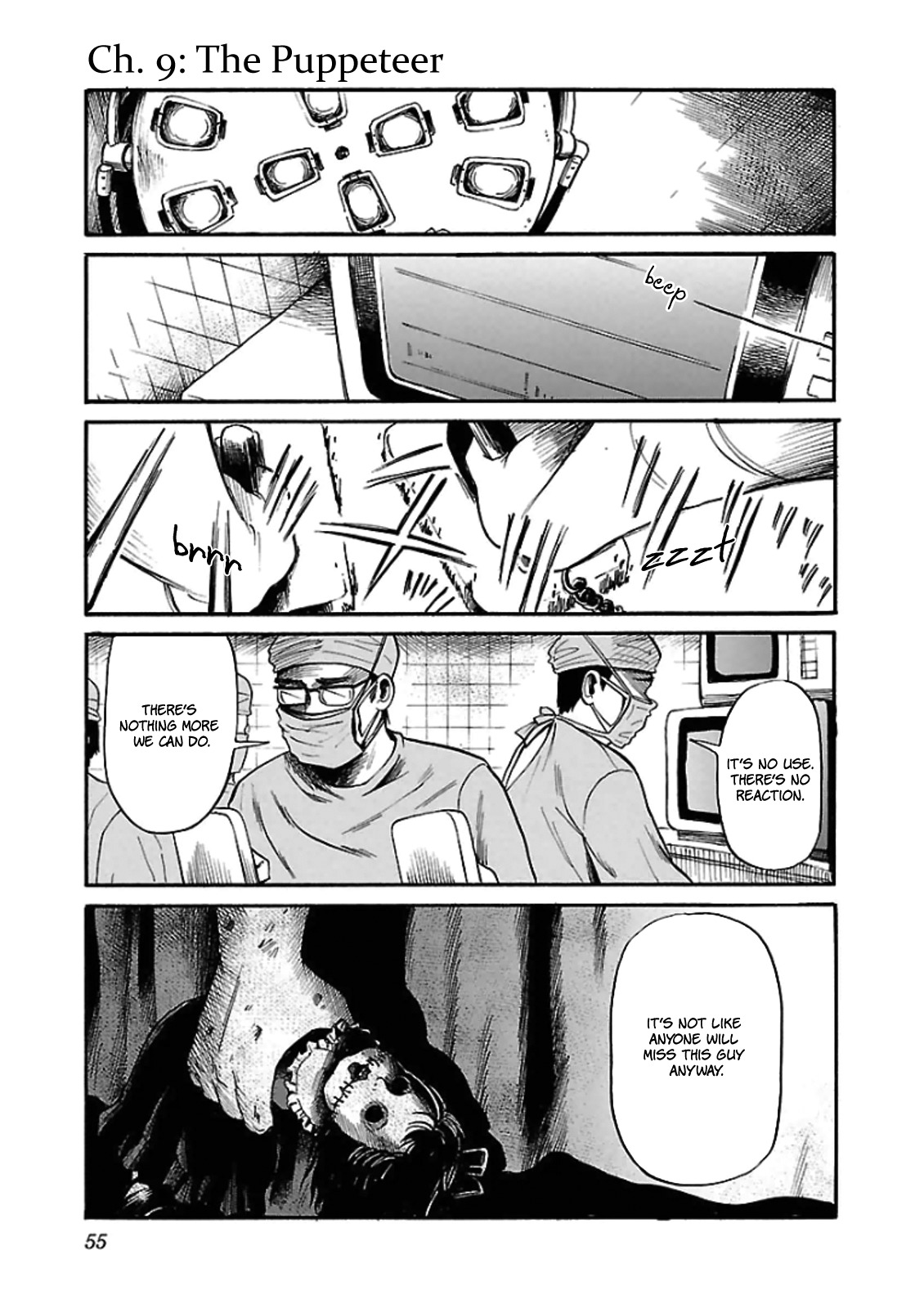 Shibito no Koe o Kiku ga Yoi Chapter 9 page 1 - Chapter 9: The Puppeteer