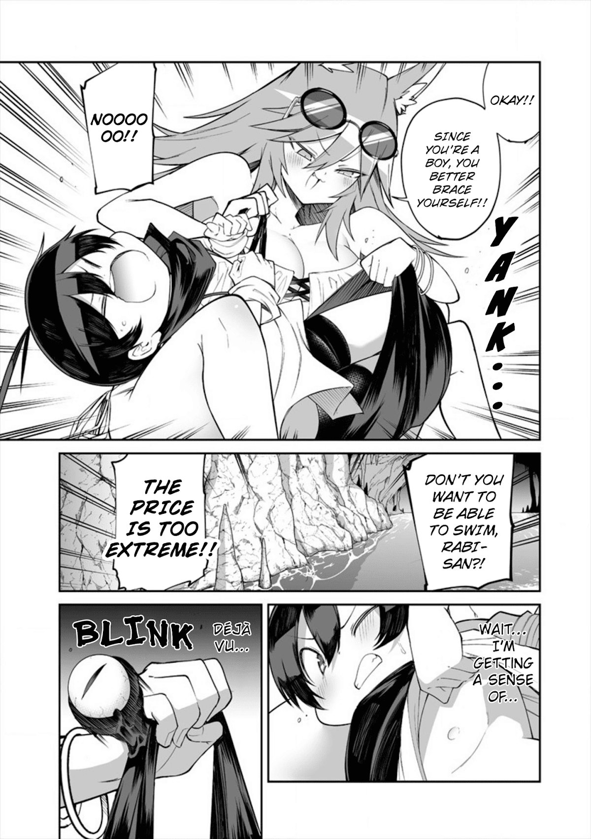 Shiboritoranaide, Onna Shounin-san Chapter 10.1 page 9 - Chapter 10.1: Safety Swimsuit Part 1