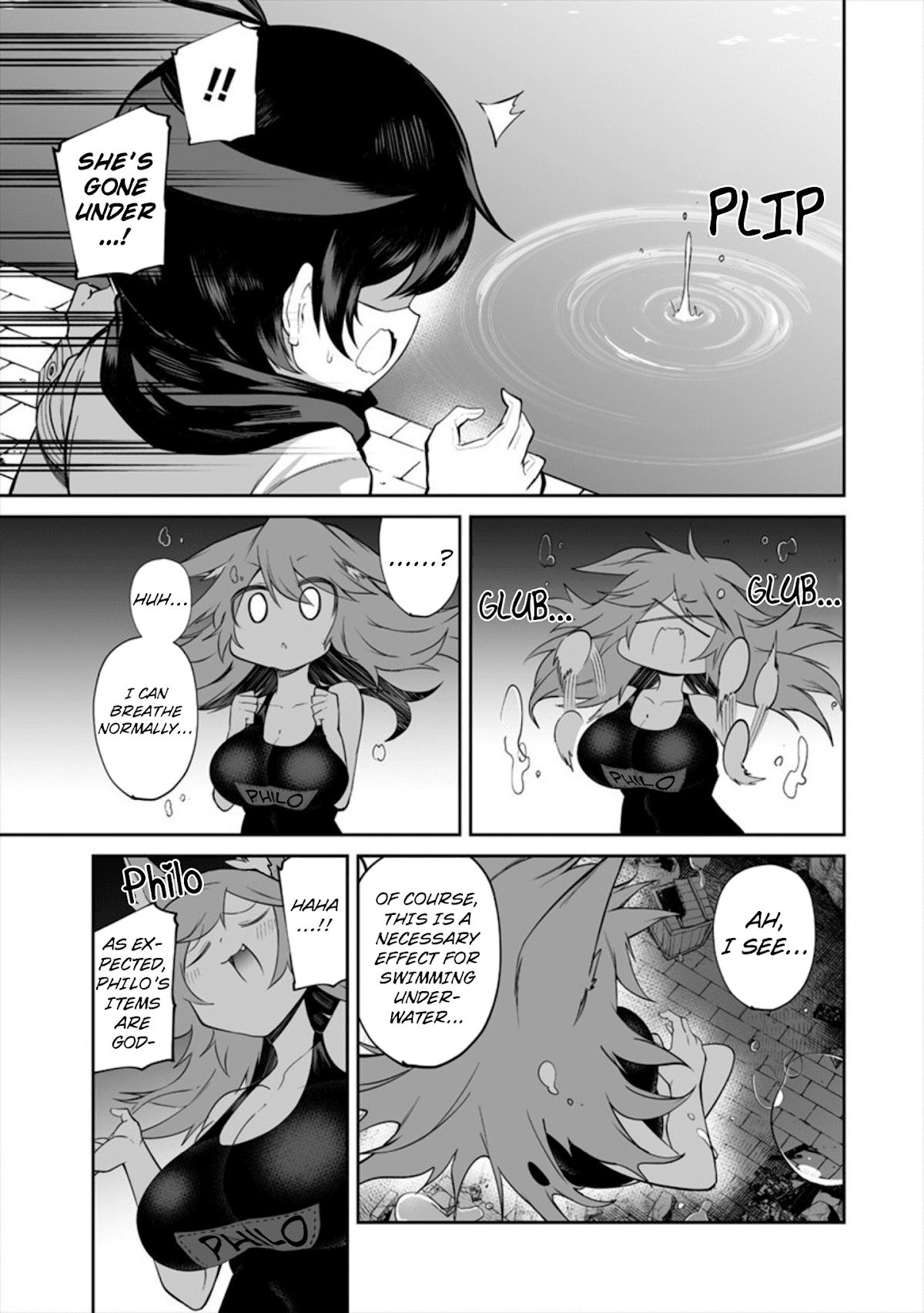 Shiboritoranaide, Onna Shounin-san Chapter 10.2 page 1 - Chapter 10.2: Safety Swimsuit Part 2