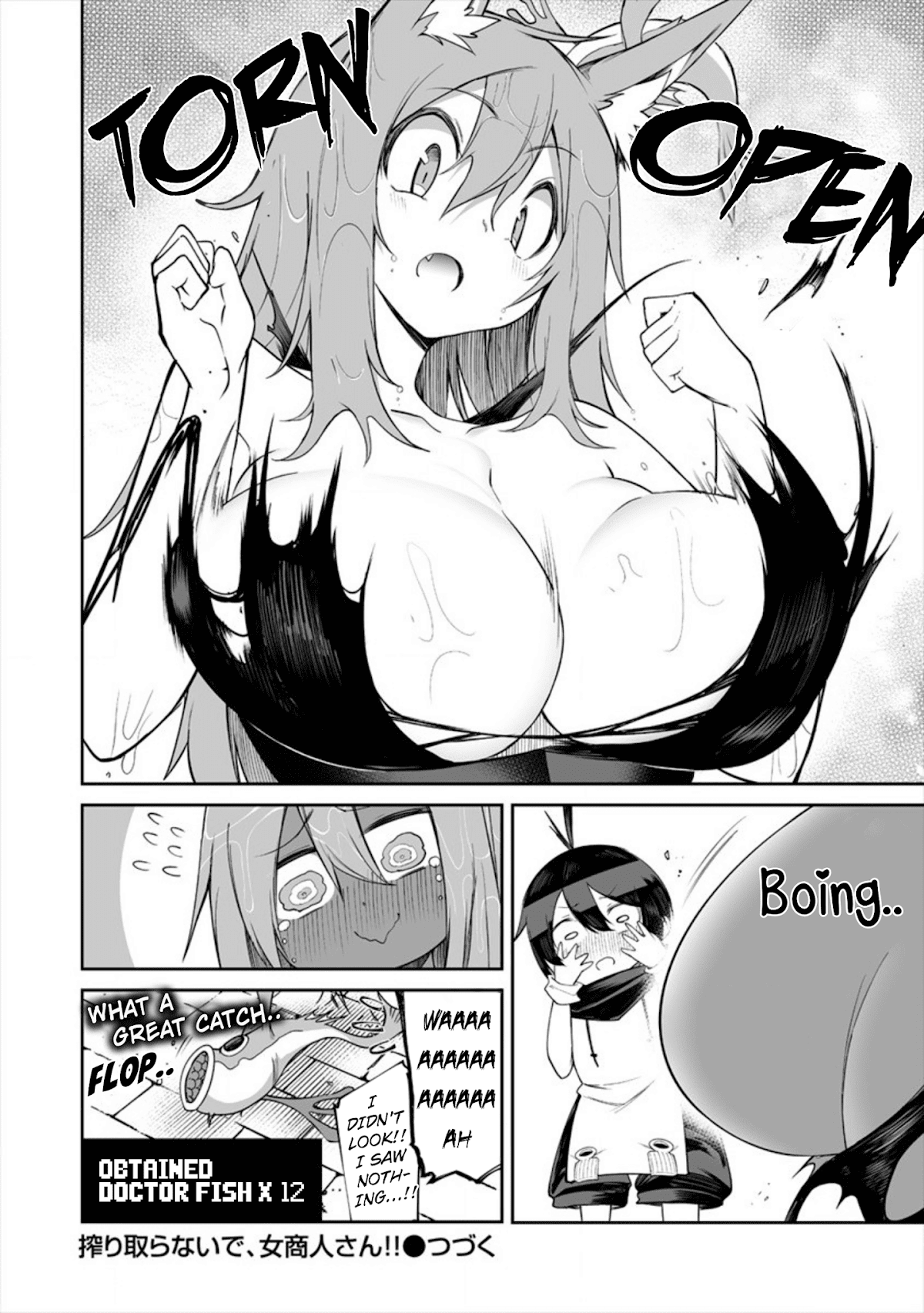 Shiboritoranaide, Onna Shounin-san Chapter 10.2 page 12 - Chapter 10.2: Safety Swimsuit Part 2