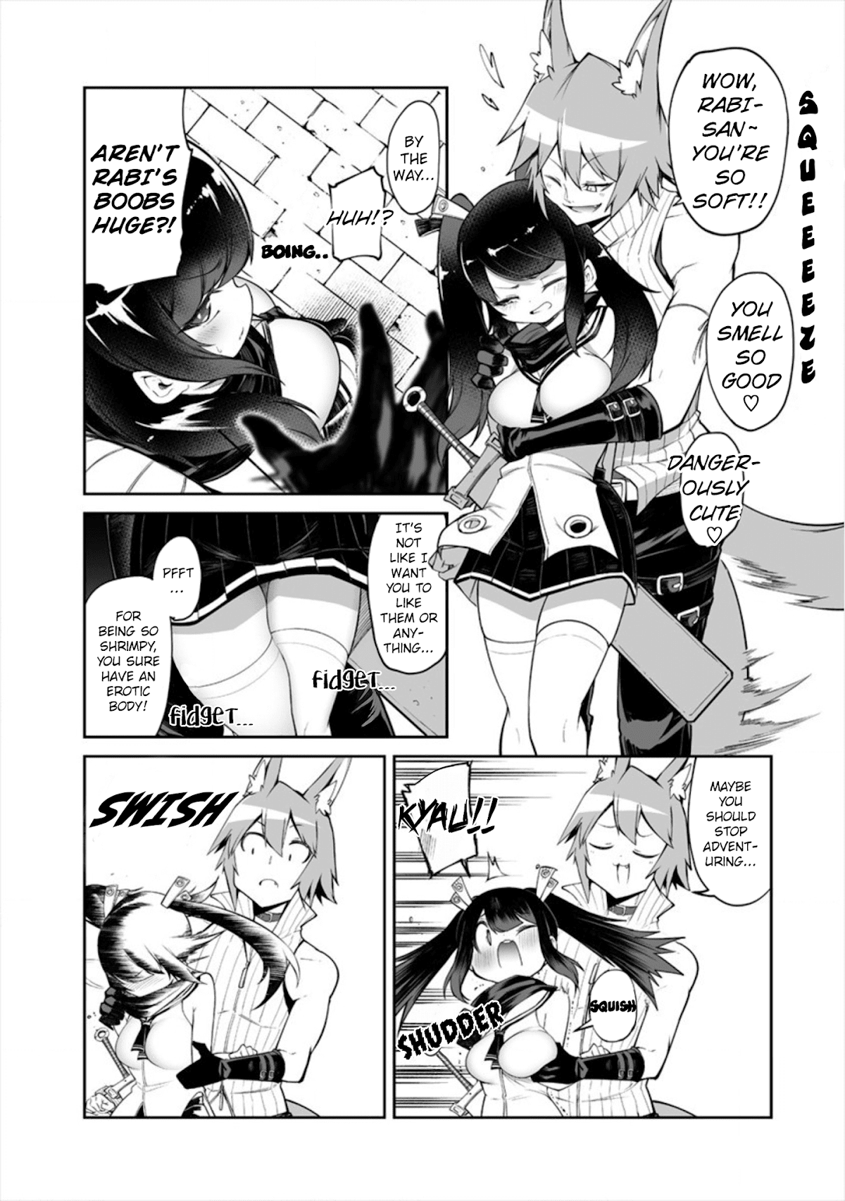 Shiboritoranaide, Onna Shounin-san Chapter 10.5 page 3 - Chapter 10.5: Two-Person Genderswap