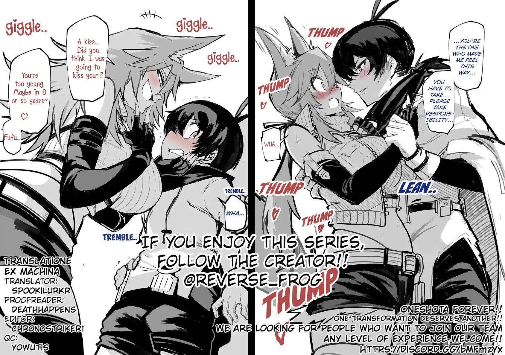 Shiboritoranaide, Onna Shounin-san Chapter 10.5 page 6 - Chapter 10.5: Two-Person Genderswap