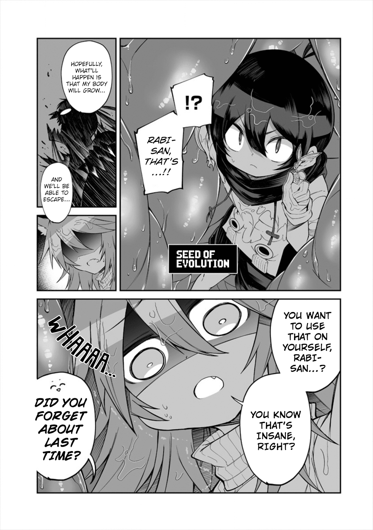 Shiboritoranaide, Onna Shounin-san Chapter 11.2 page 1 - Chapter 11.2: Seed of Evolution 2 Part 2