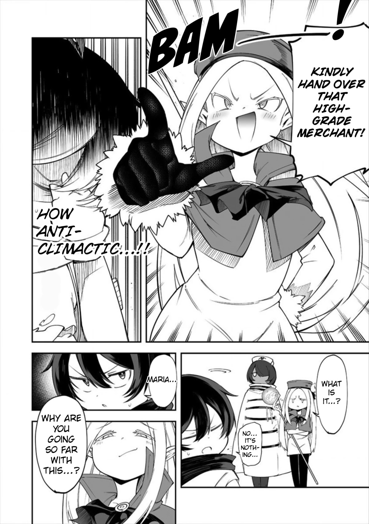 Shiboritoranaide, Onna Shounin-san Chapter 12.1 page 4 - Chapter 12.1: Water-binding Rod