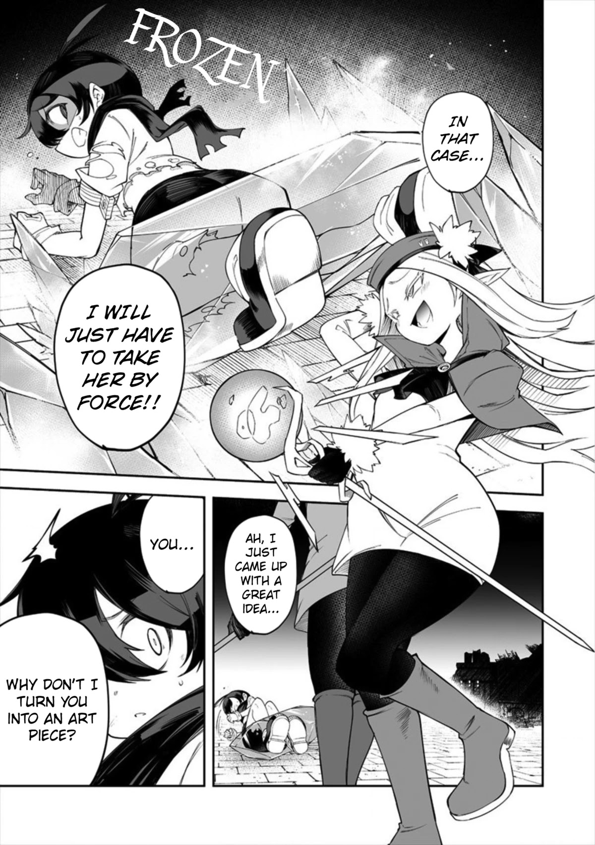 Shiboritoranaide, Onna Shounin-san Chapter 12.1 page 9 - Chapter 12.1: Water-binding Rod
