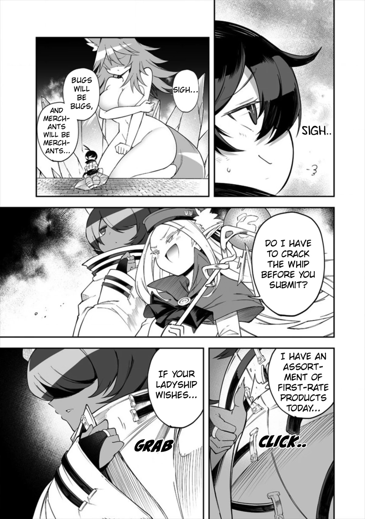 Shiboritoranaide, Onna Shounin-san Chapter 12.2 page 1 - Chapter 12.2: Water-binding Rod Part 2