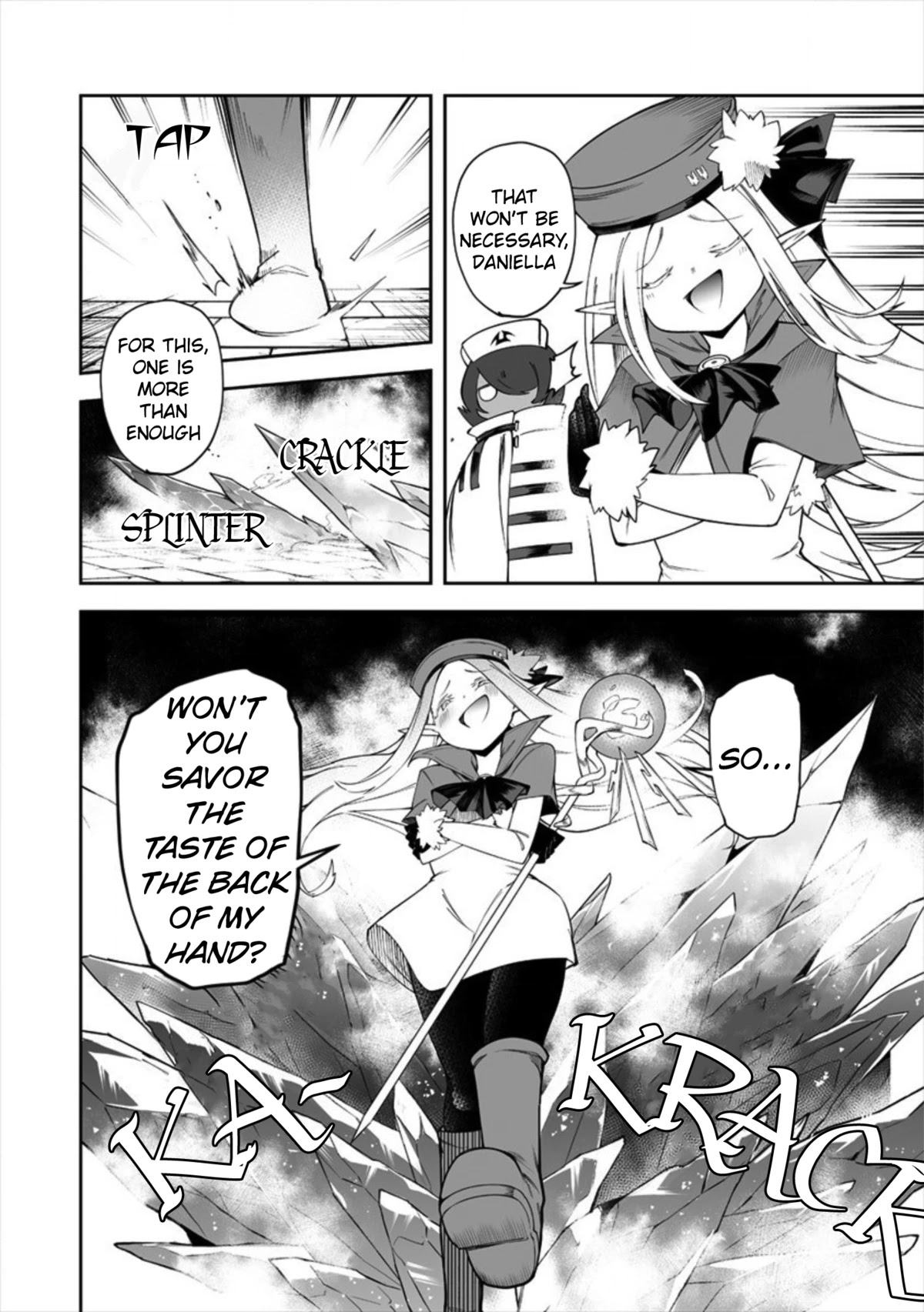 Shiboritoranaide, Onna Shounin-san Chapter 12.2 page 2 - Chapter 12.2: Water-binding Rod Part 2