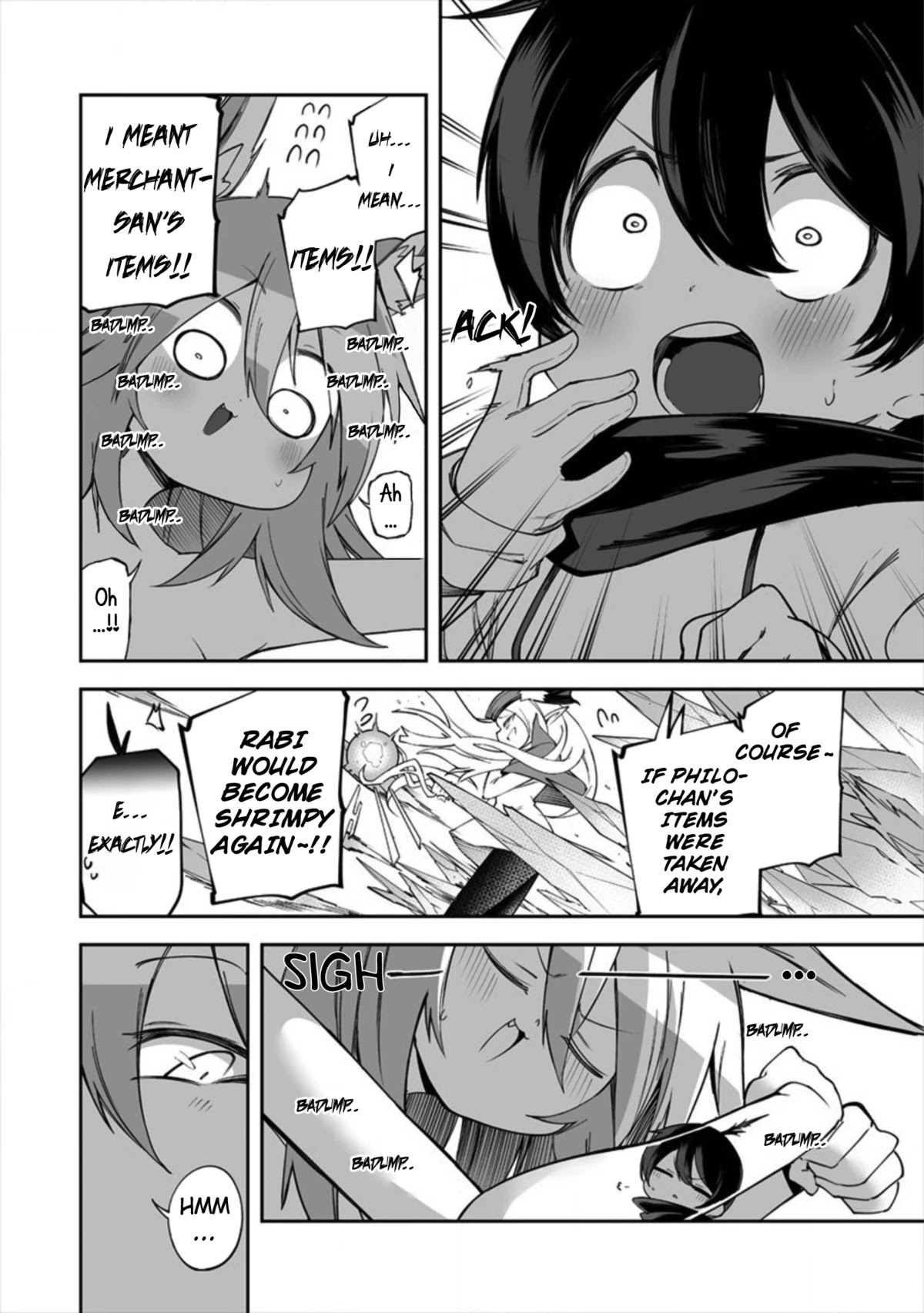Shiboritoranaide, Onna Shounin-san Chapter 12.2 page 8 - Chapter 12.2: Water-binding Rod Part 2